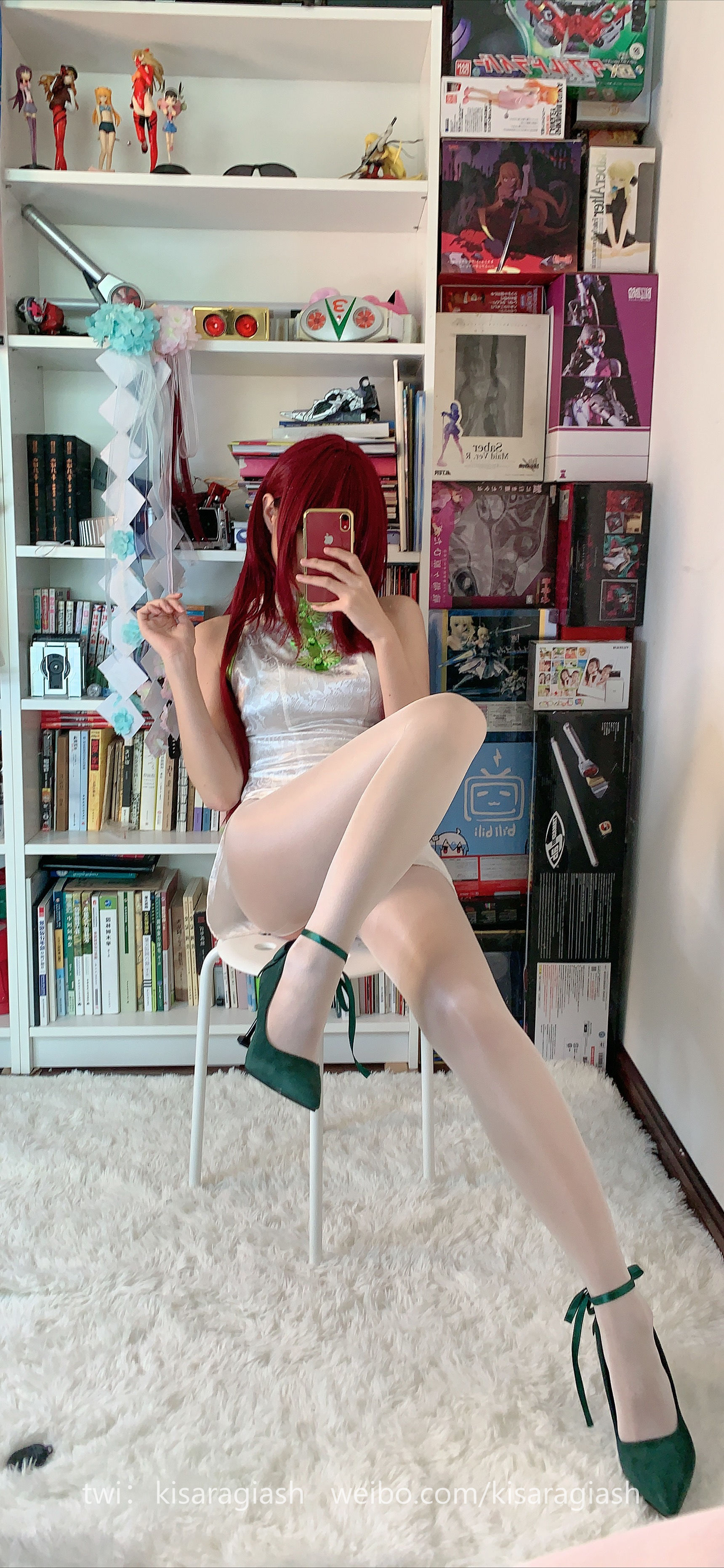 动漫博主如月灰 - 斯卡哈旗袍-图29