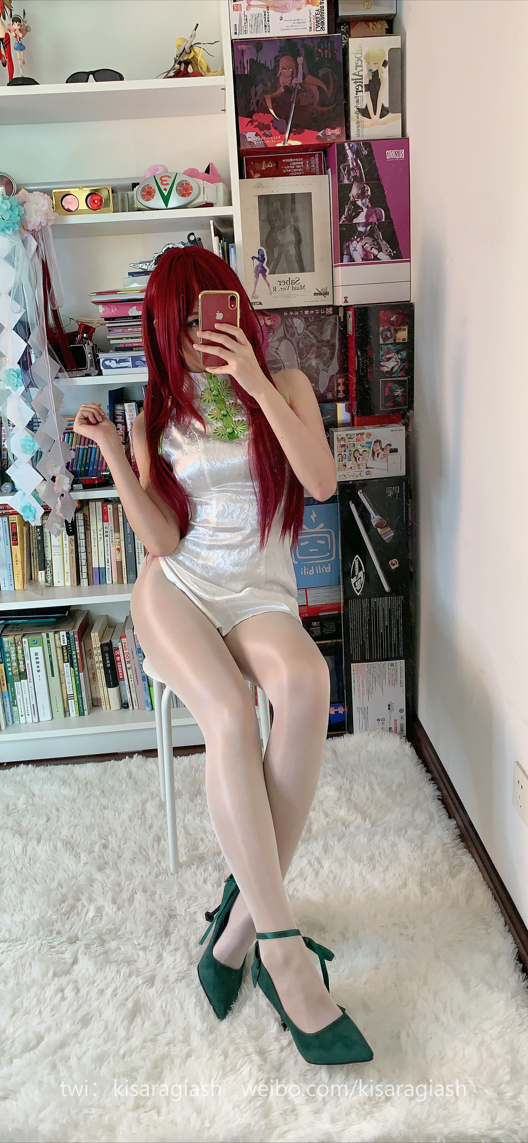 动漫博主如月灰 - 斯卡哈旗袍-图31