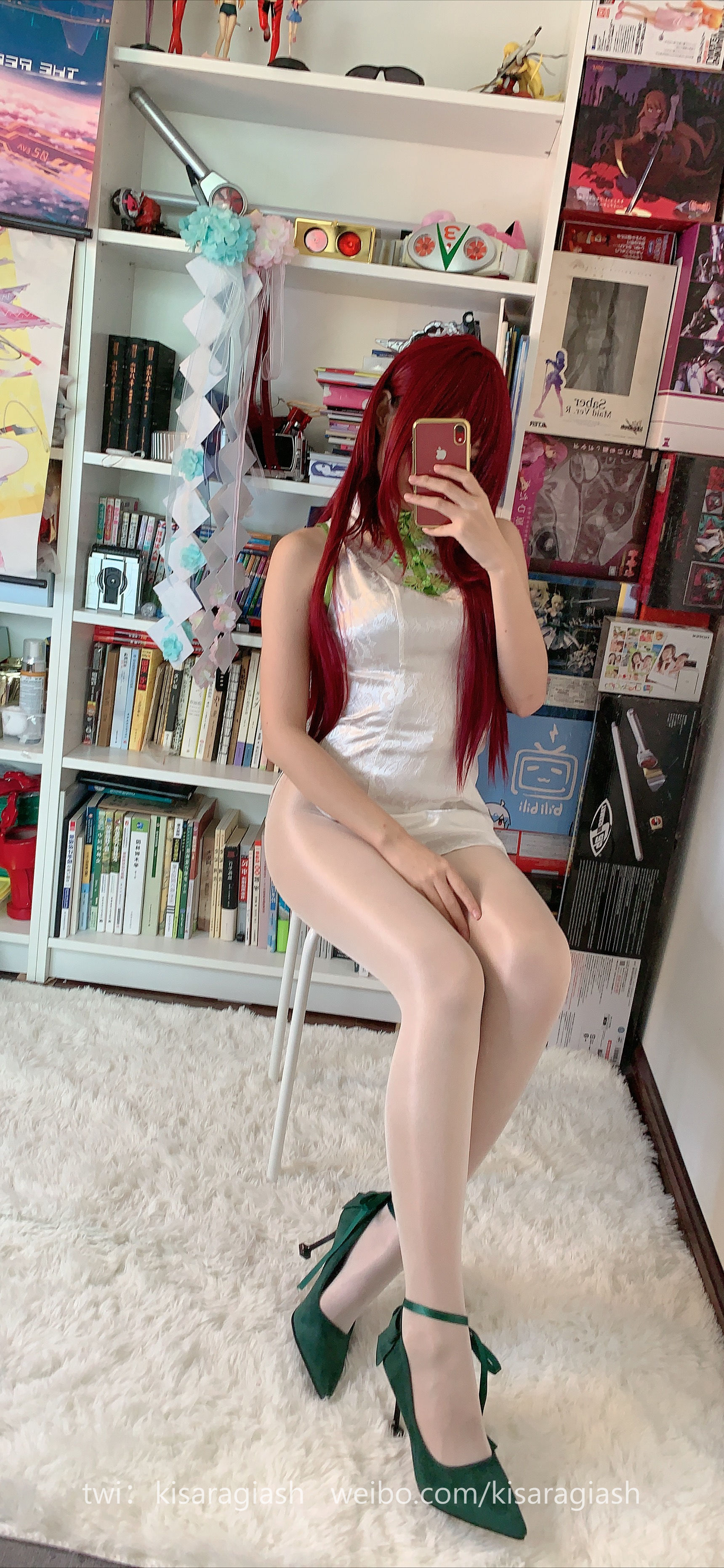 动漫博主如月灰 - 斯卡哈旗袍-图32