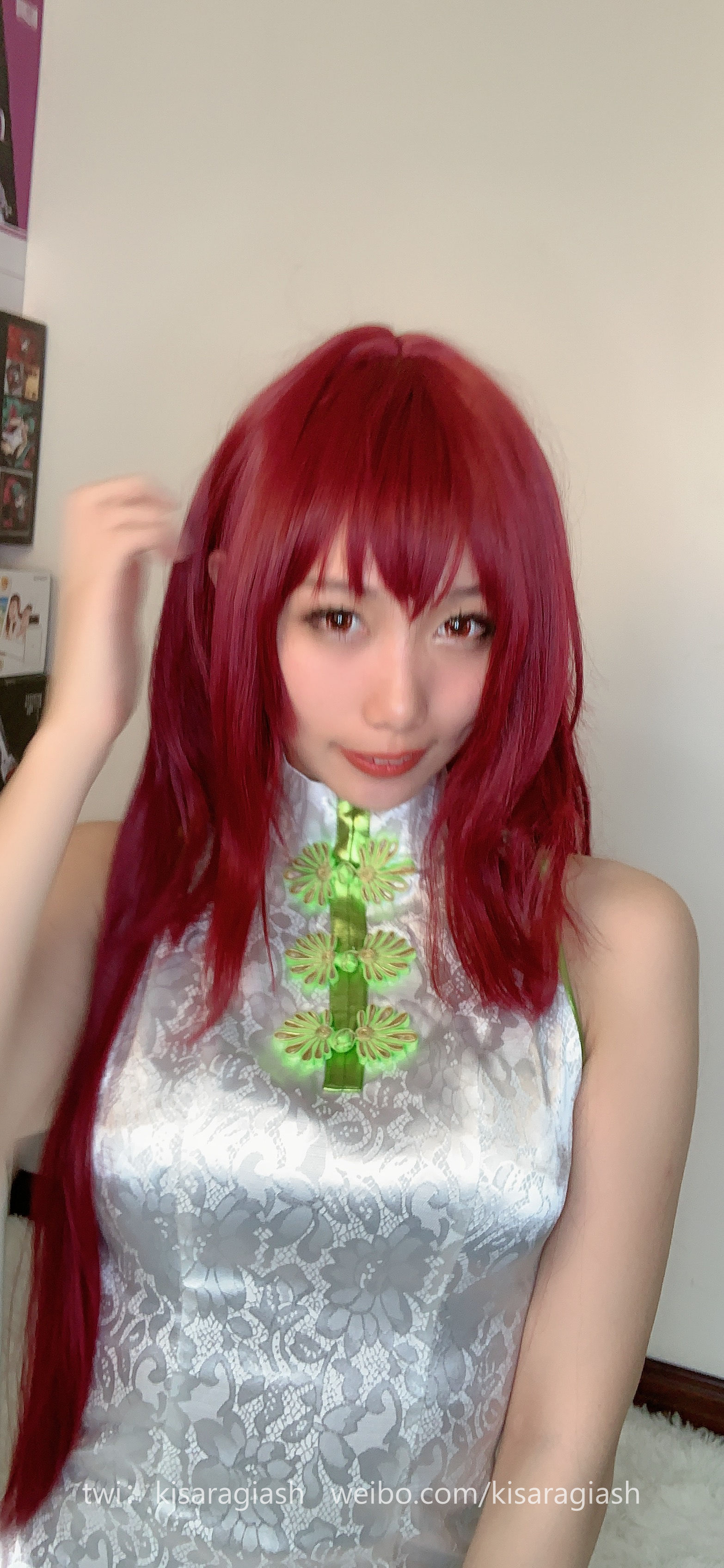 动漫博主如月灰 - 斯卡哈旗袍-图35