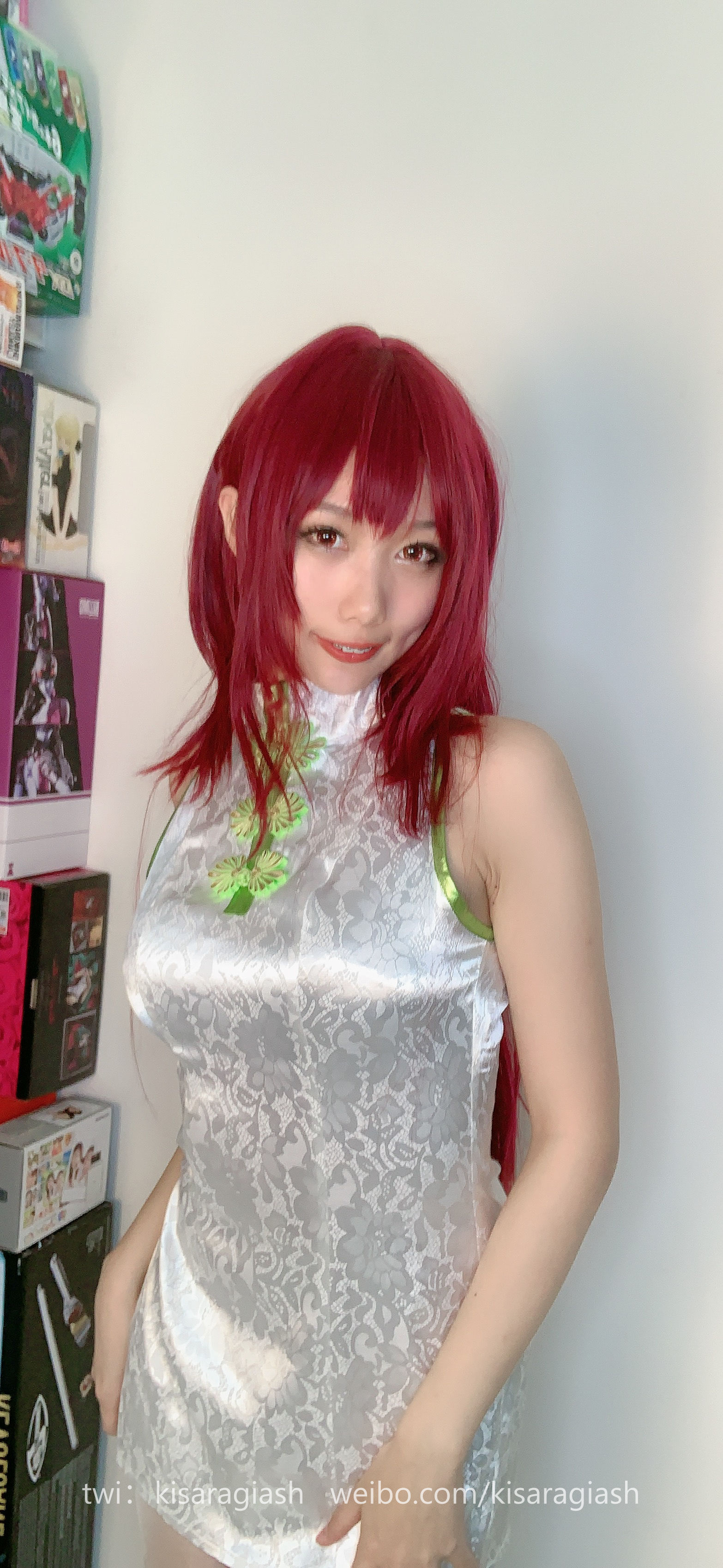 动漫博主如月灰 - 斯卡哈旗袍-图62