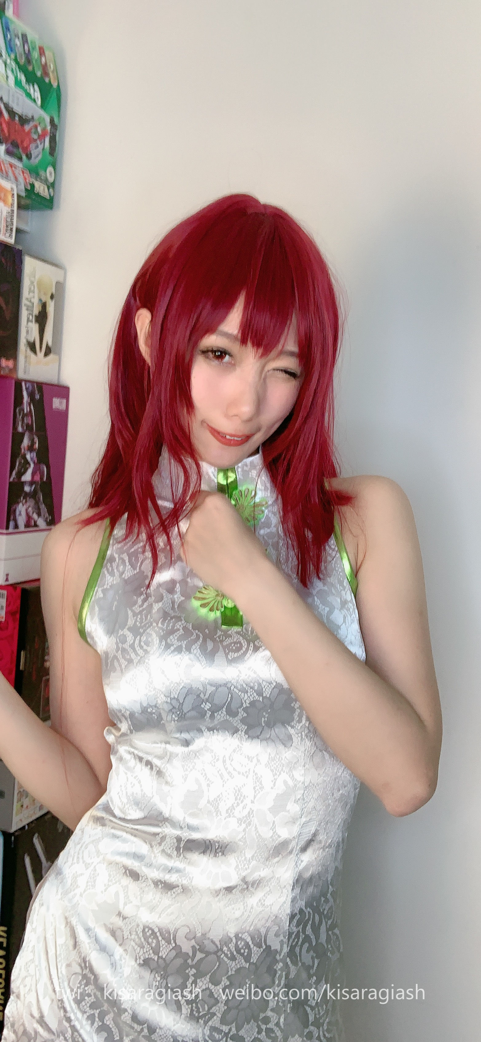 动漫博主如月灰 - 斯卡哈旗袍-图63