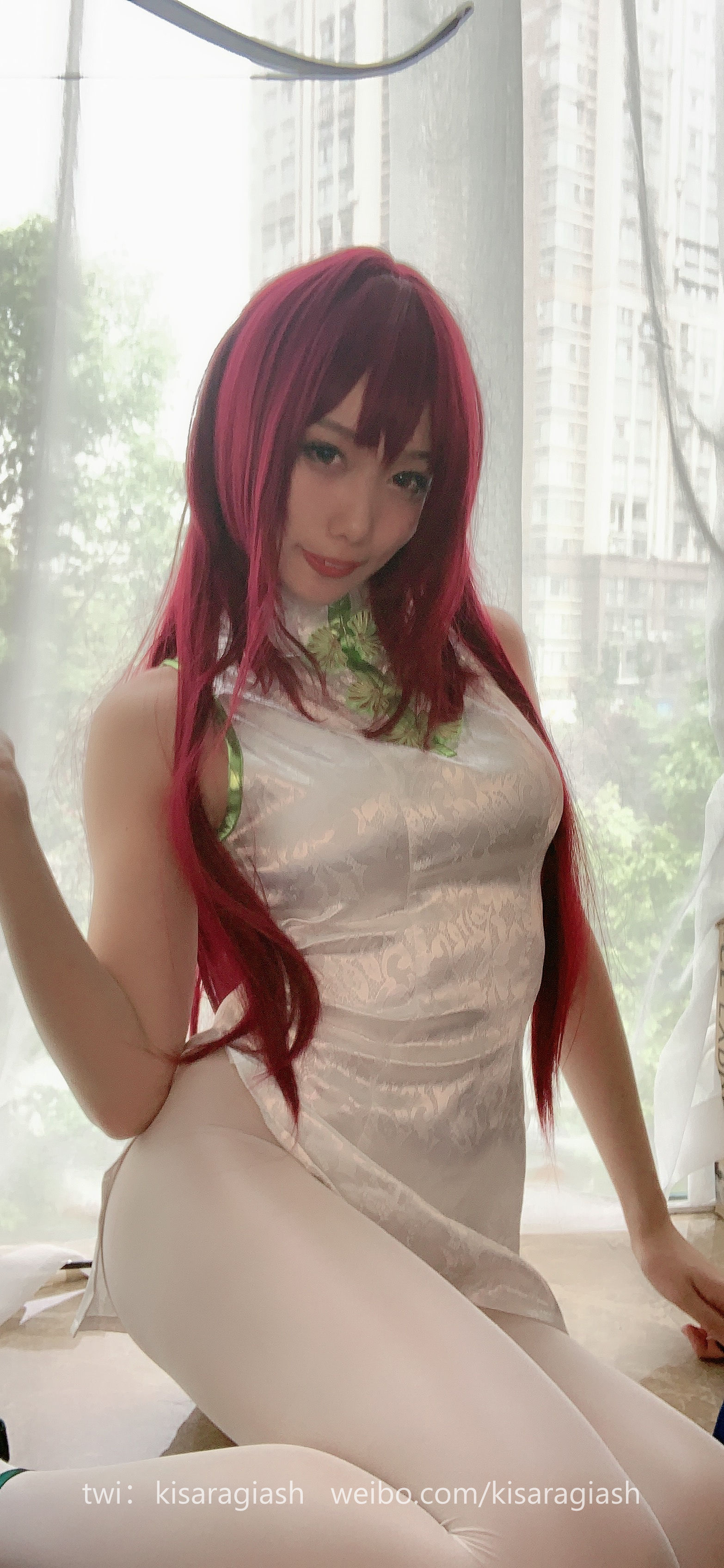 动漫博主如月灰 - 斯卡哈旗袍-图74