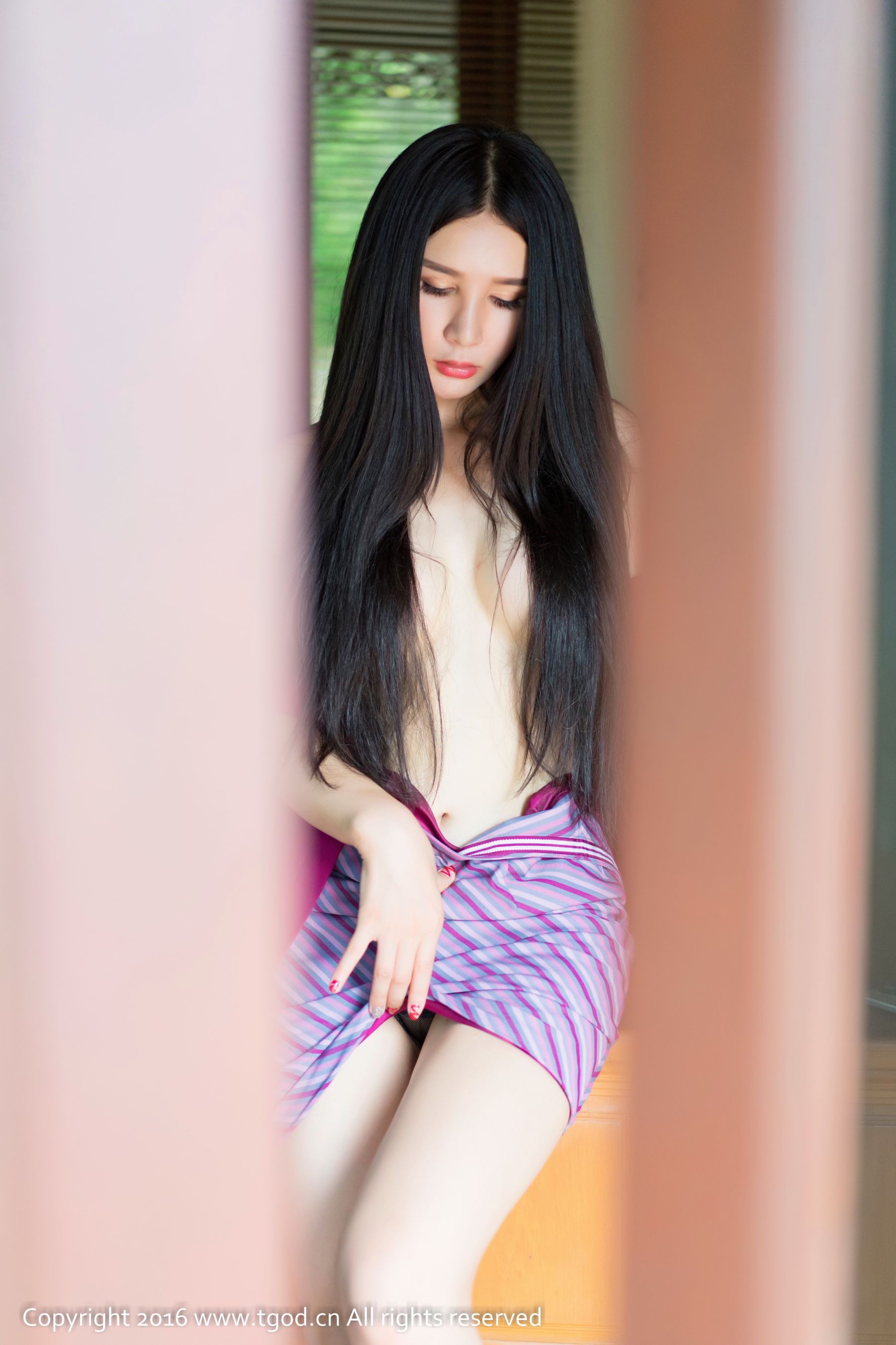 顾欣怡《透视蕾丝+空姐制服》-图21