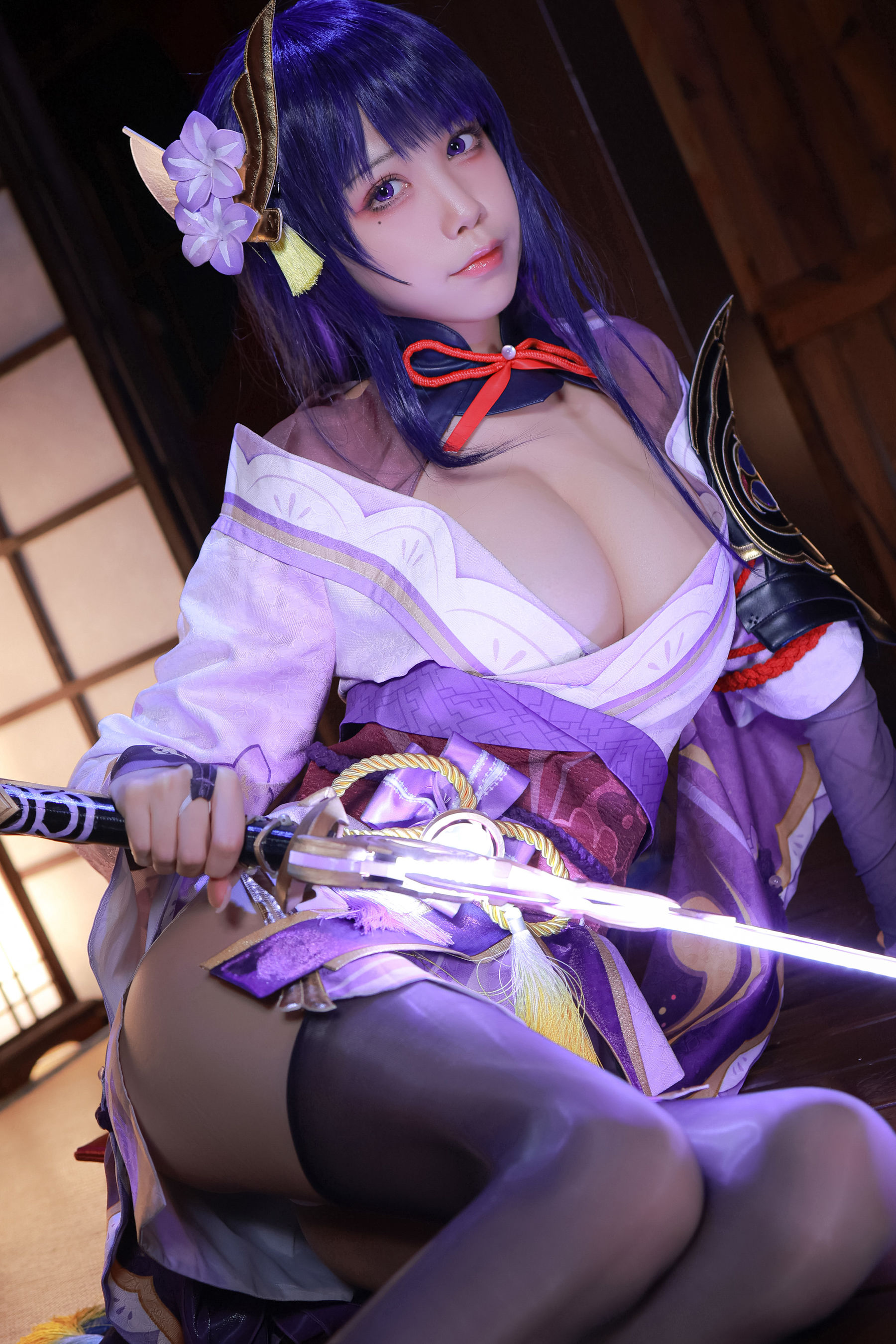 动漫博主水淼aqua - 雷电将军-图9