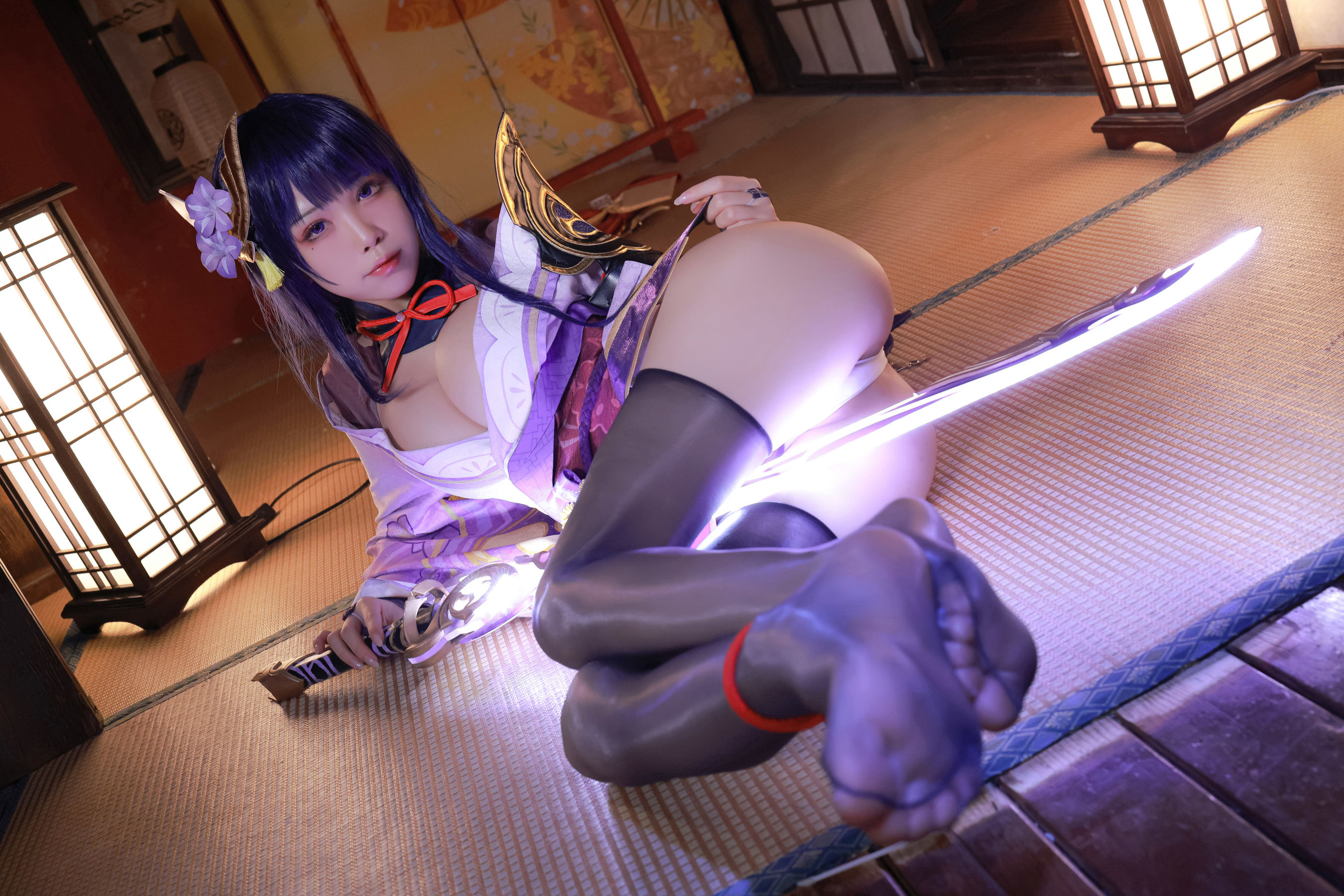 动漫博主水淼aqua - 雷电将军-图22