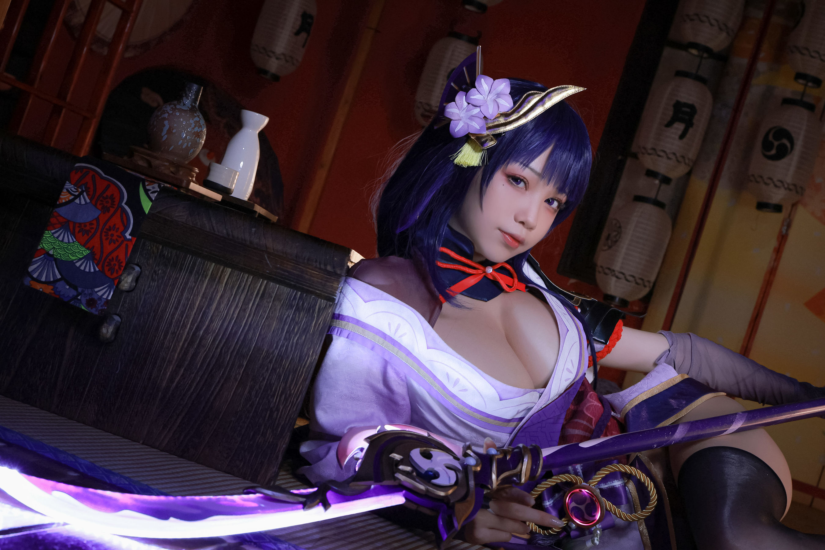 动漫博主水淼aqua - 雷电将军-图28