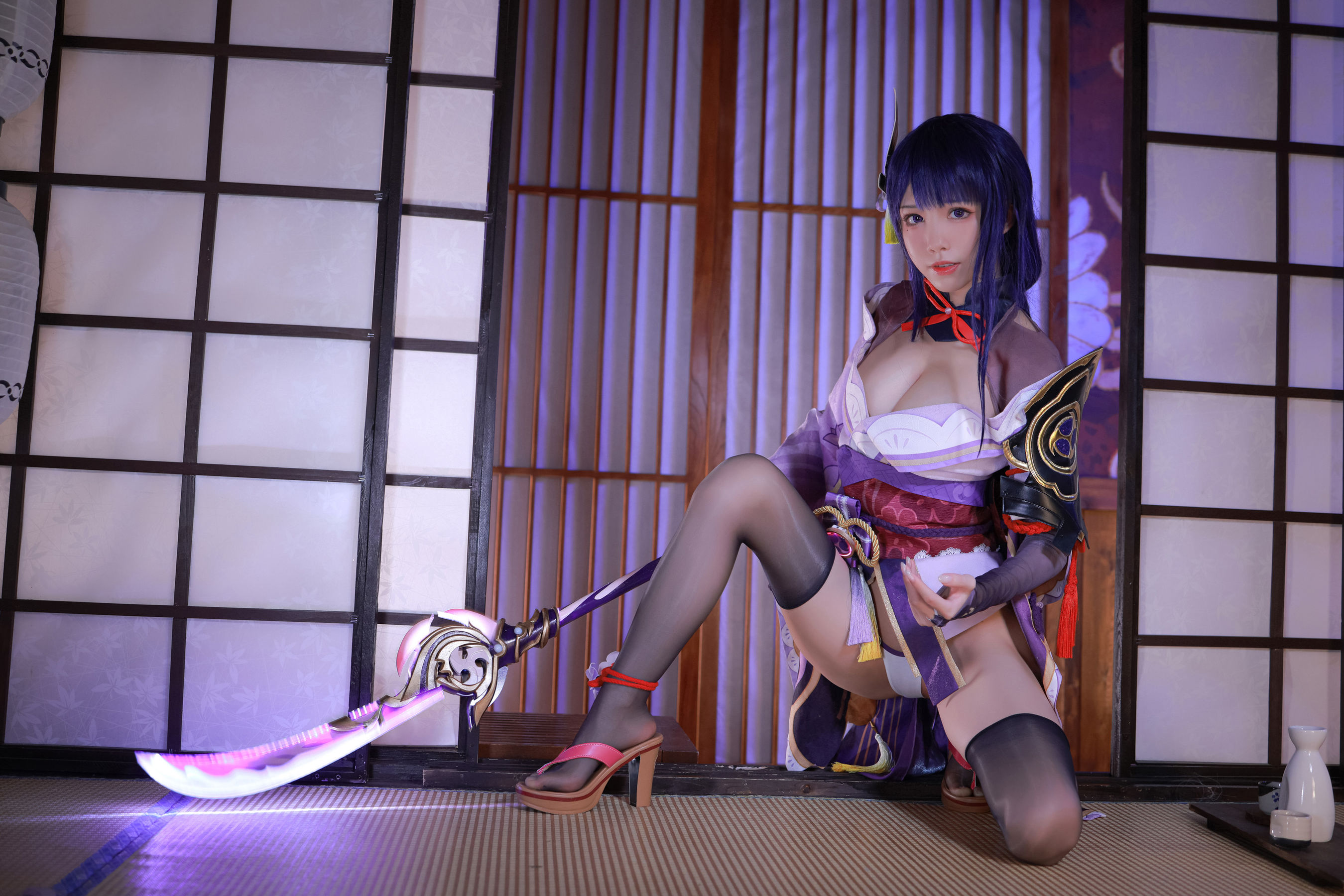 动漫博主水淼aqua - 雷电将军-图36