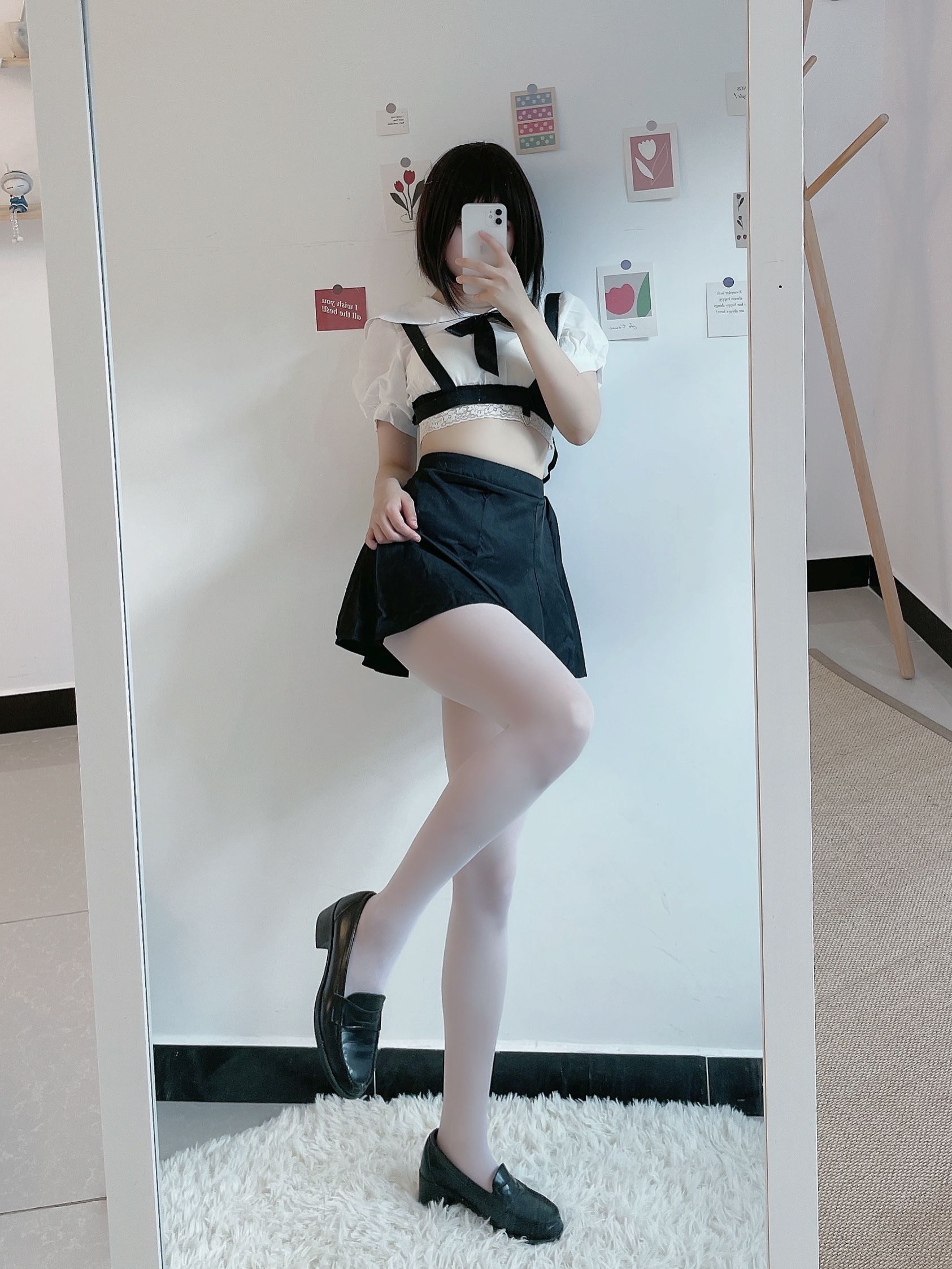 动漫博主田璐璐 - 白丝短裙-图99