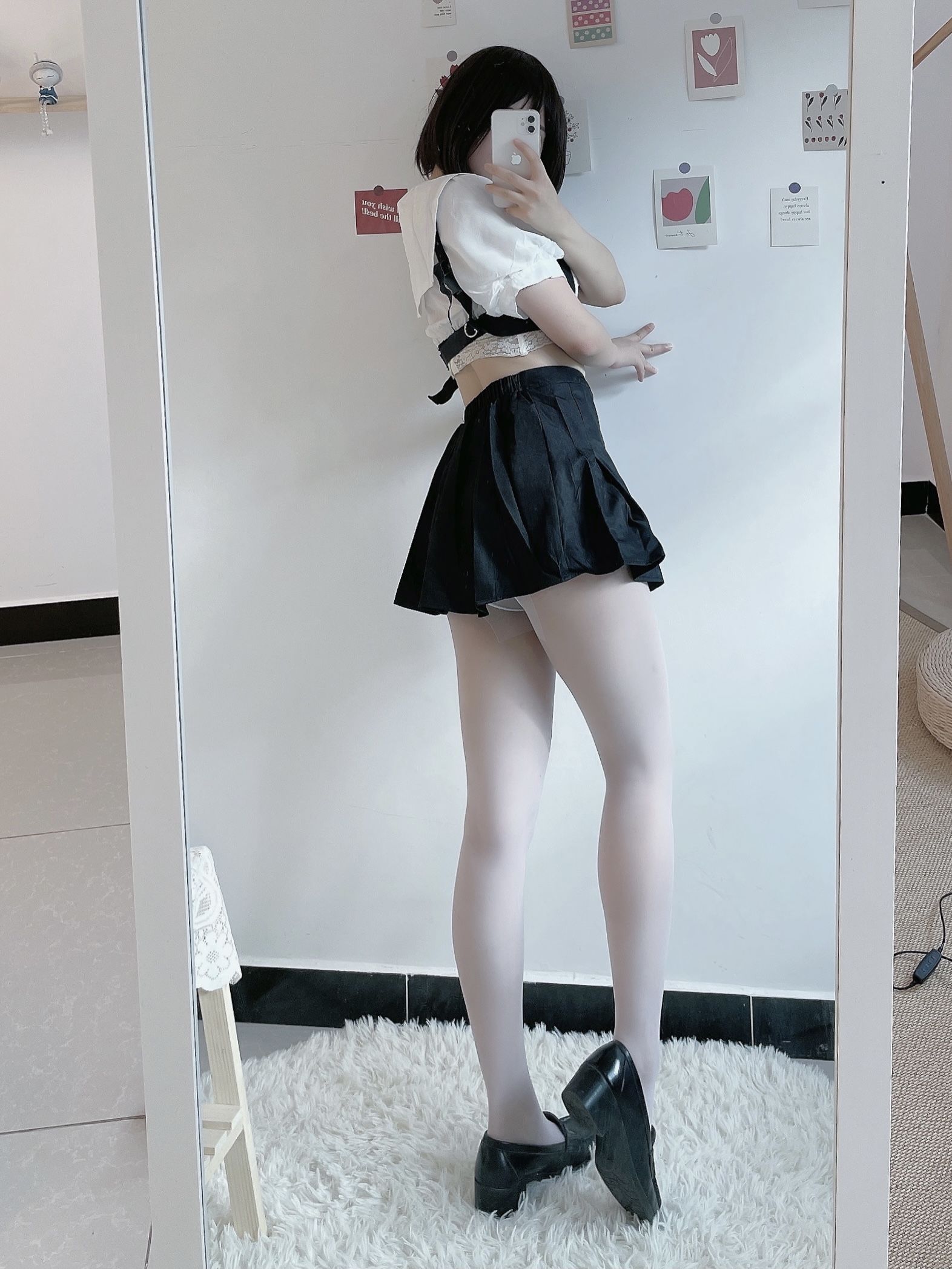 动漫博主田璐璐 - 白丝短裙-图15