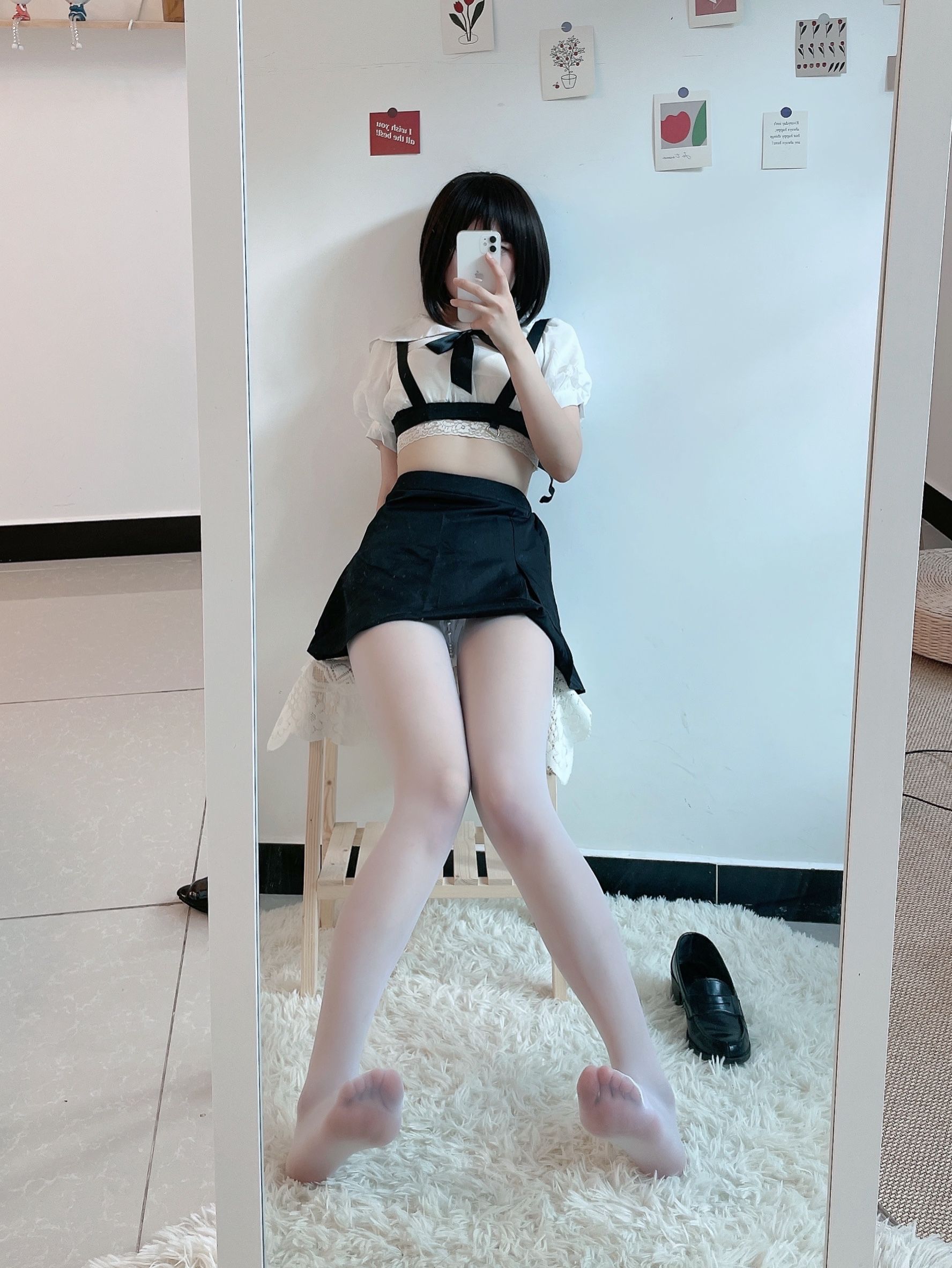 动漫博主田璐璐 - 白丝短裙-图23