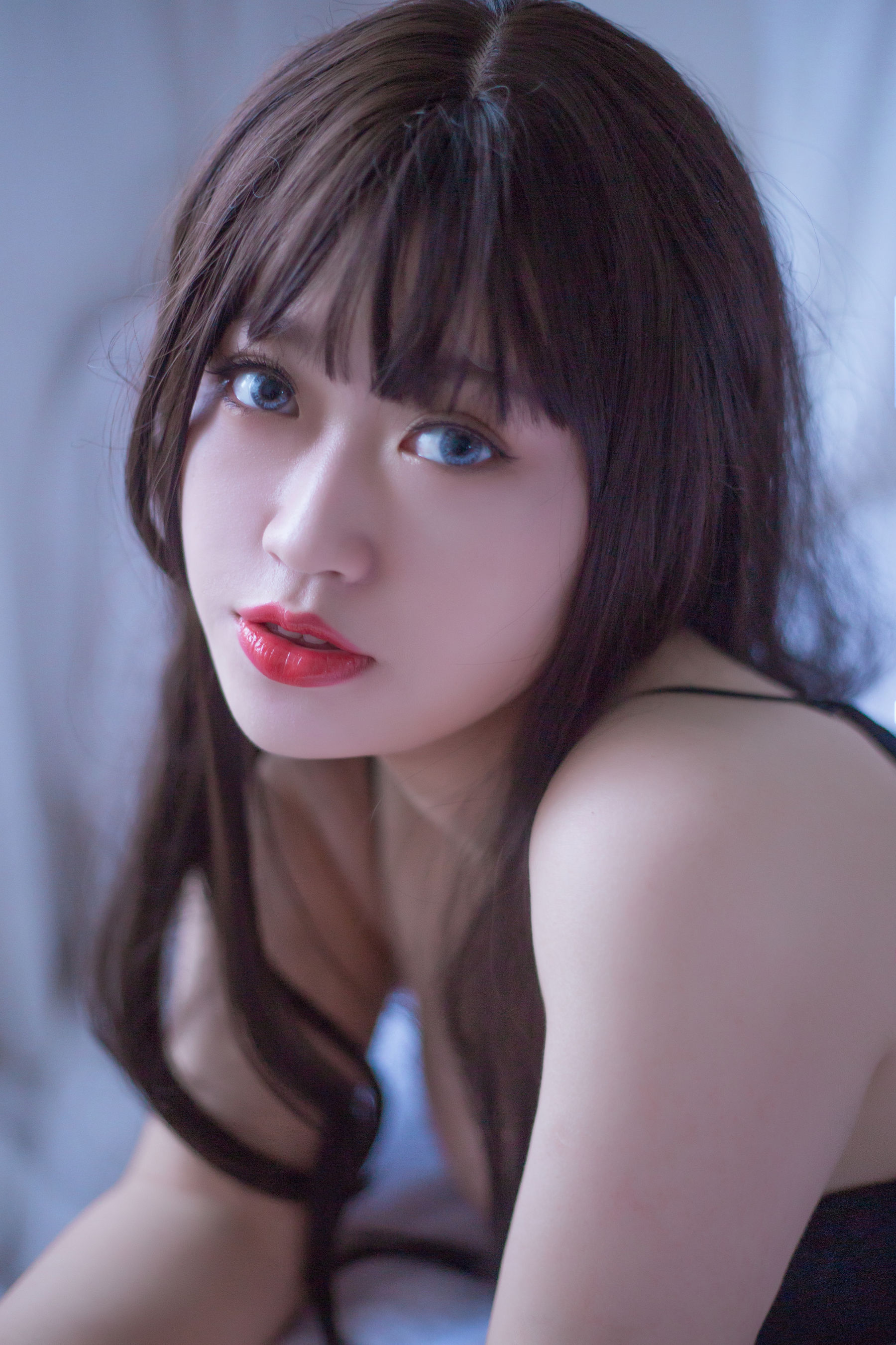 动漫博主维他奶泽 - 黑蕾丝-图1