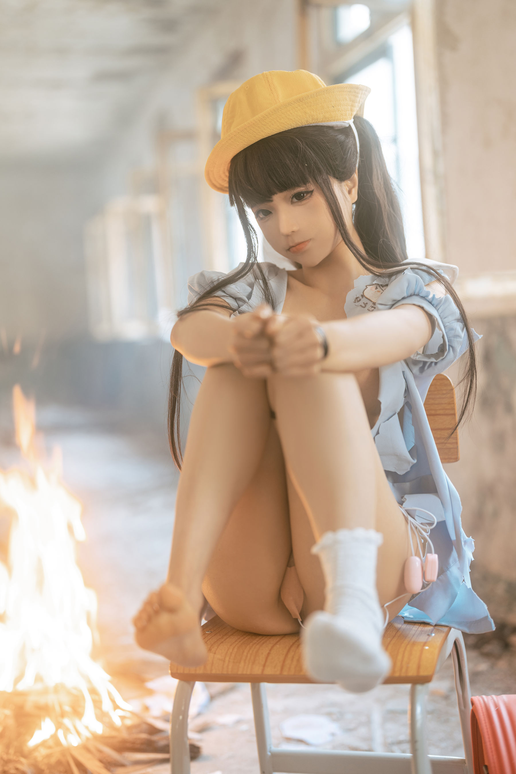 动漫博主蠢沫沫 - 小黄帽 绅士版-图130