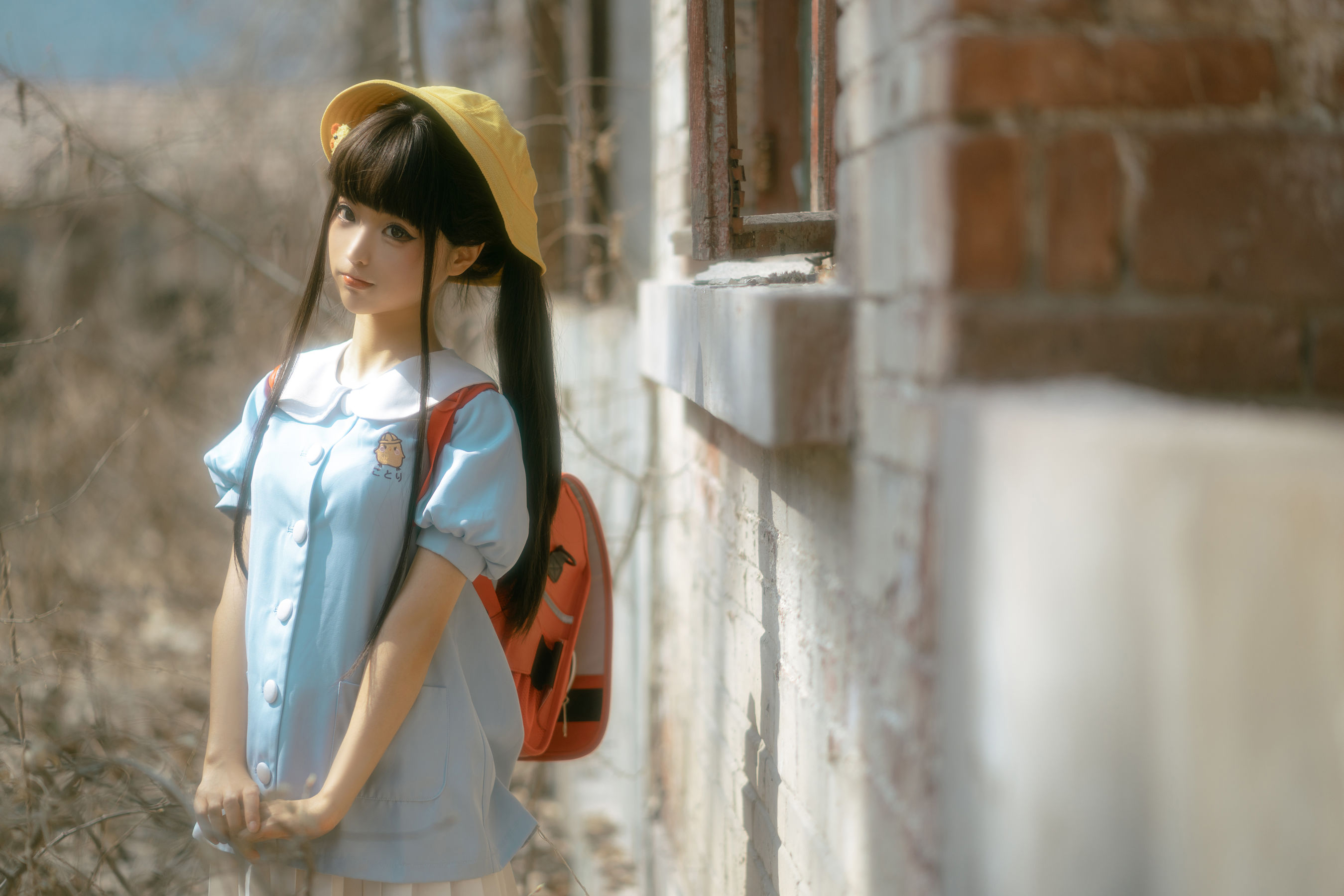 动漫博主蠢沫沫 - 小黄帽 绅士版-图2