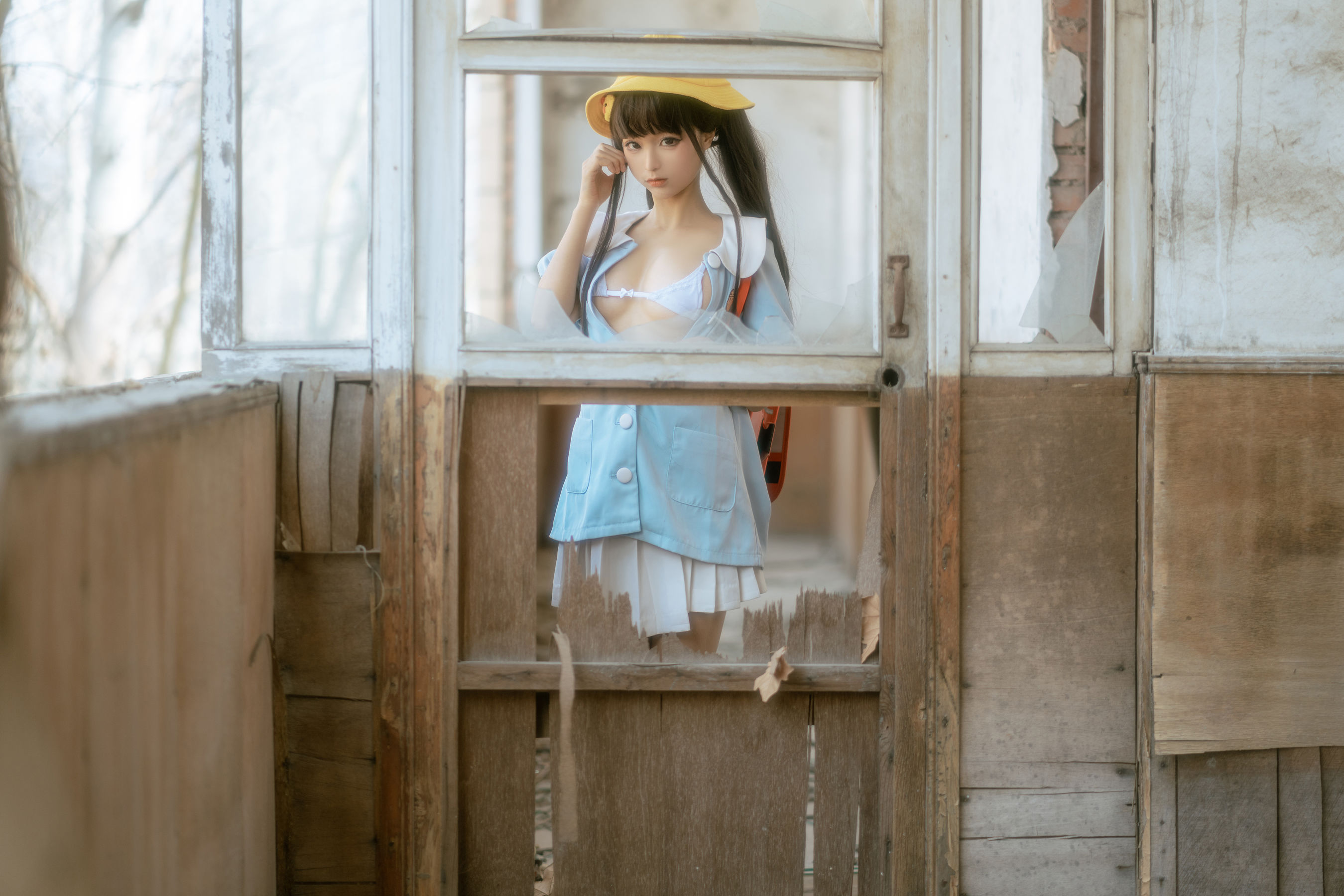 动漫博主蠢沫沫 - 小黄帽 绅士版-图43