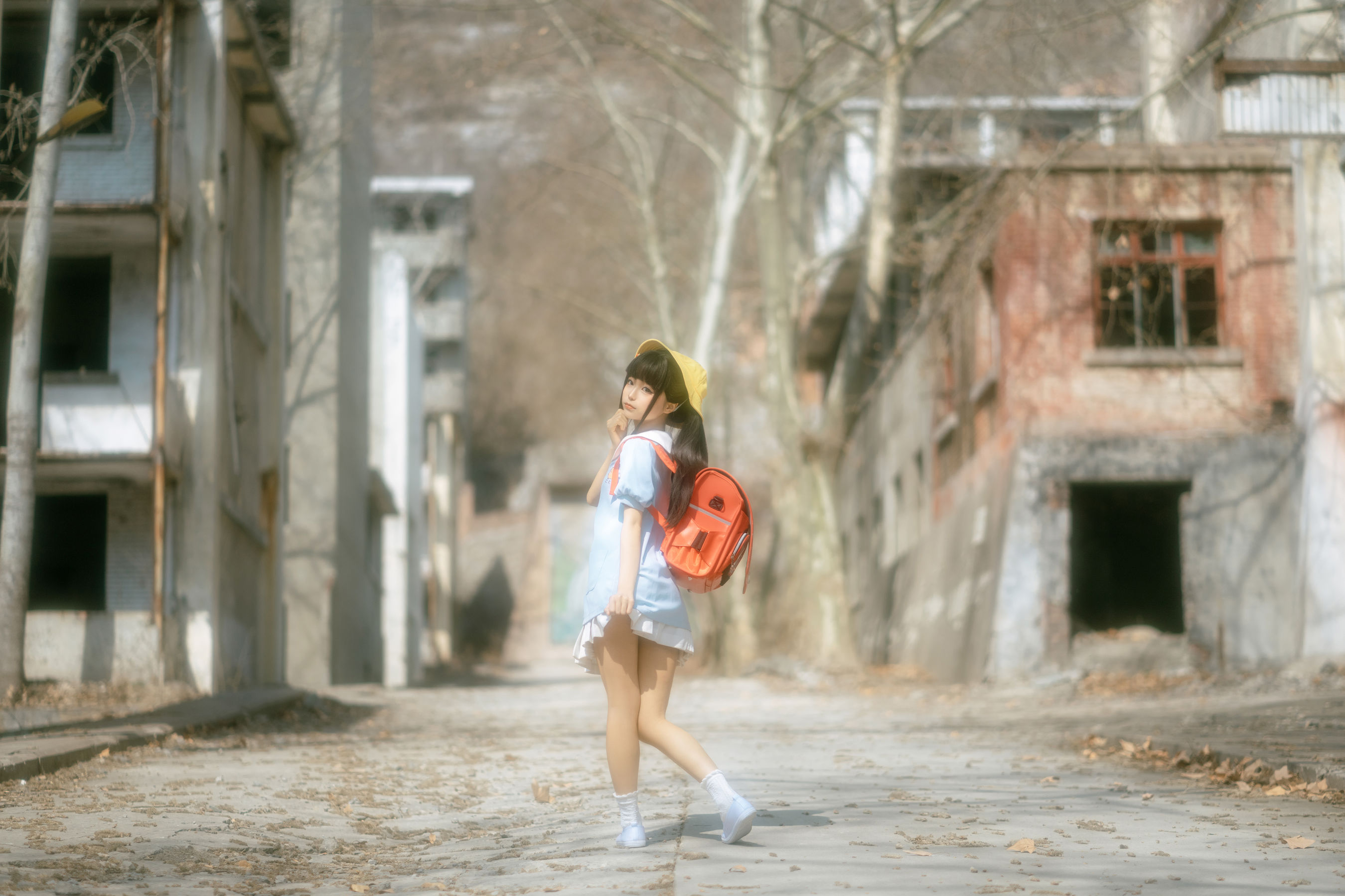 动漫博主蠢沫沫 - 小黄帽 绅士版-图5