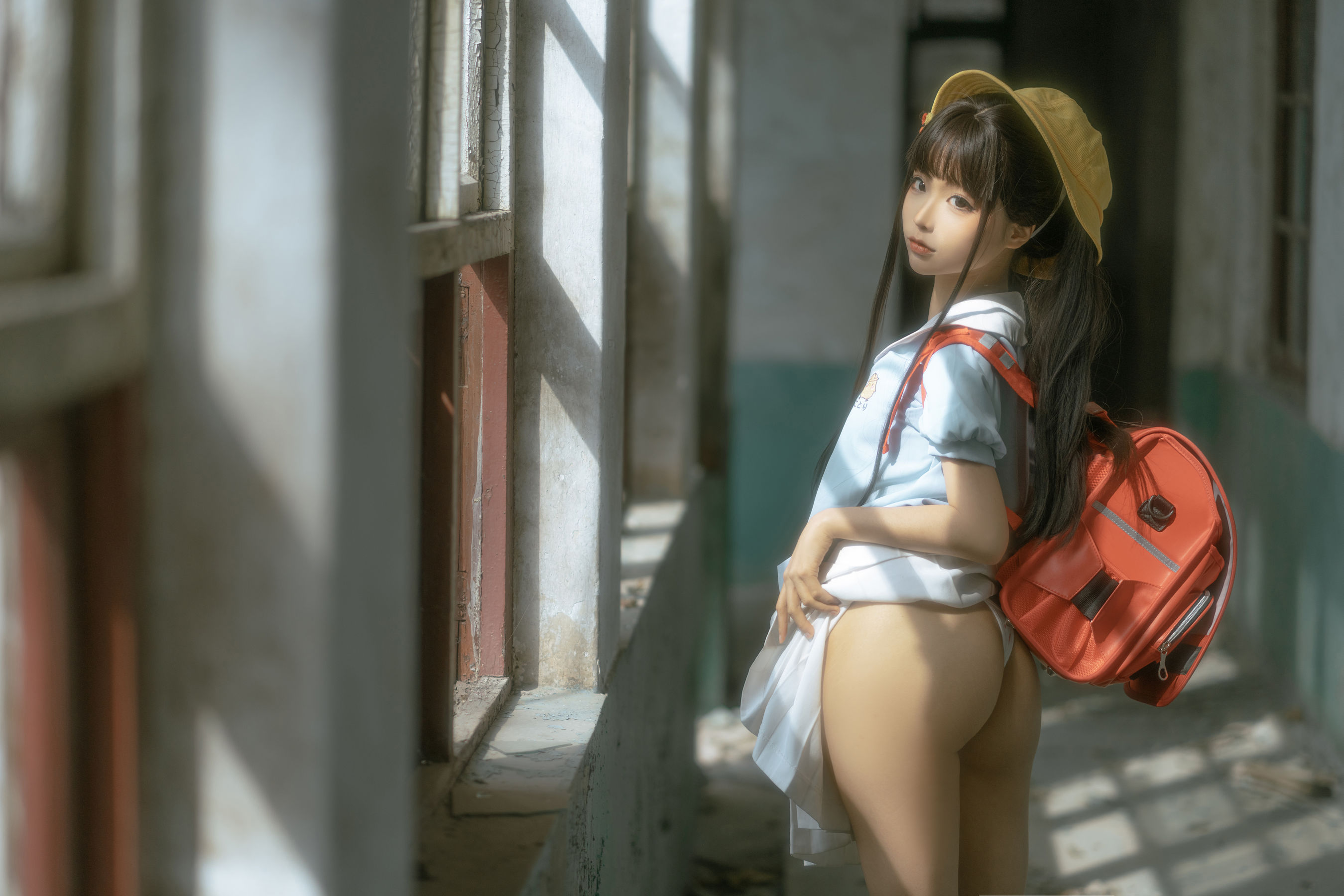 动漫博主蠢沫沫 - 小黄帽 绅士版-图62