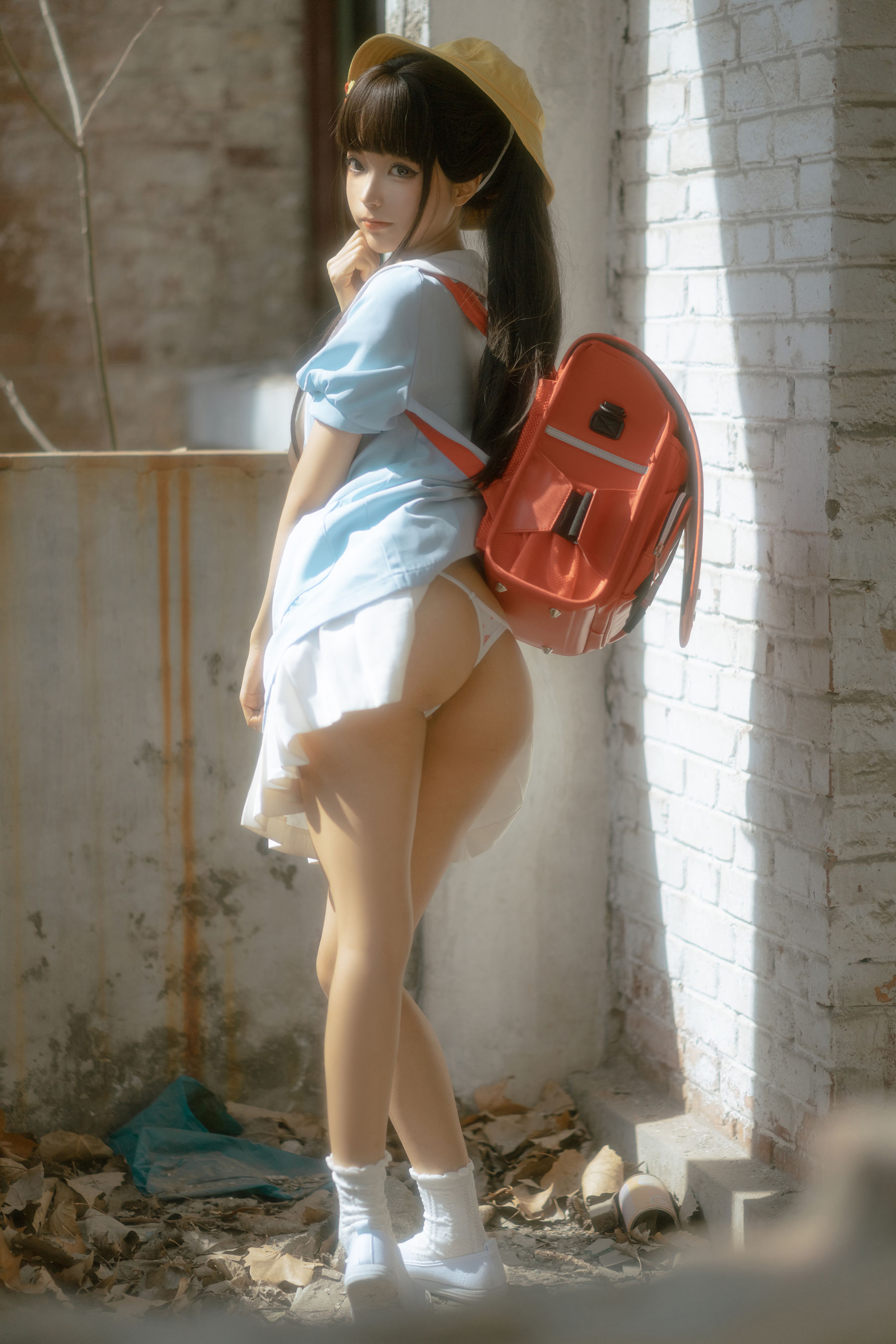 动漫博主蠢沫沫 - 小黄帽 绅士版-图8