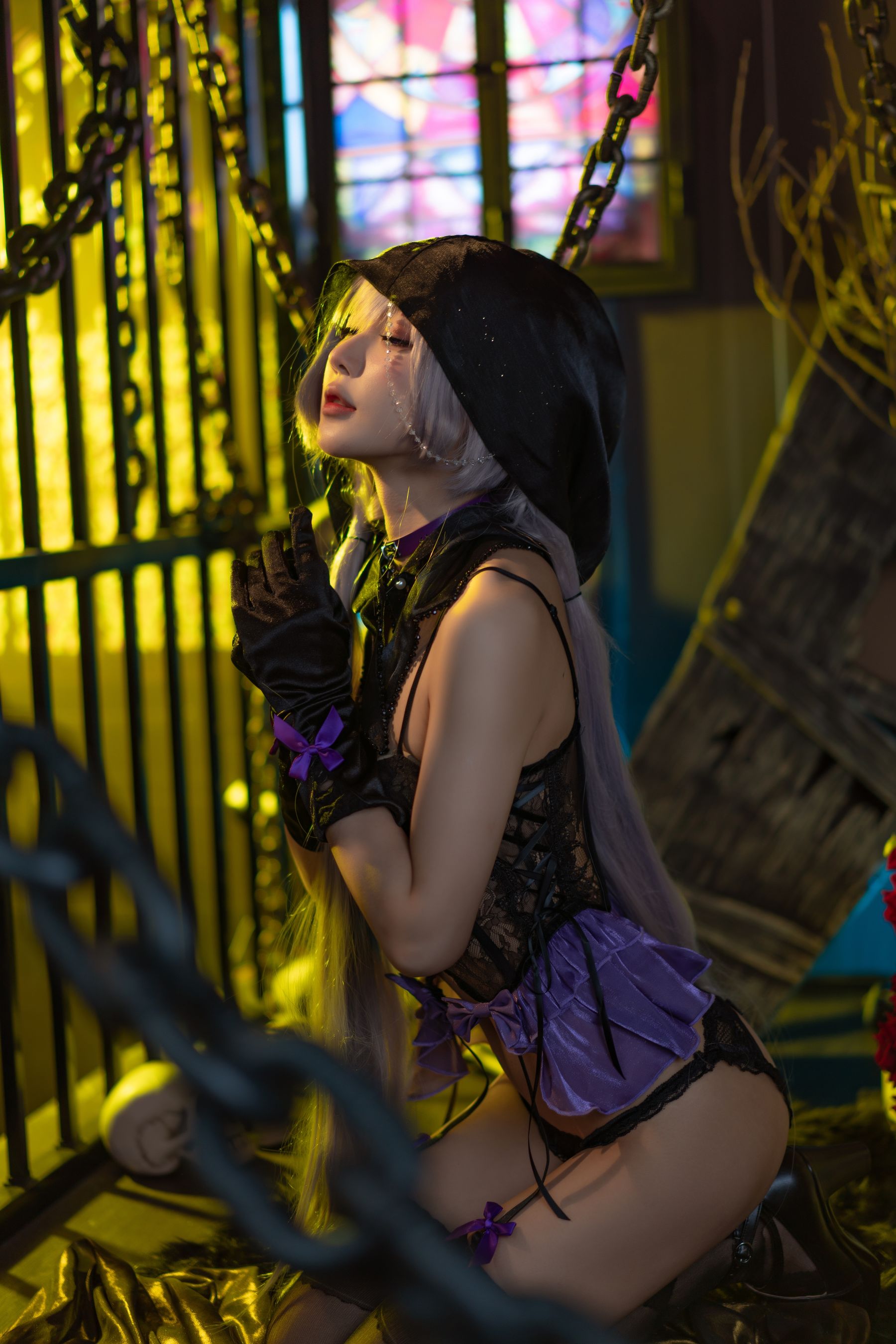 动漫博主阿包也是兔娘 - 午夜瞌睡魔女-图24