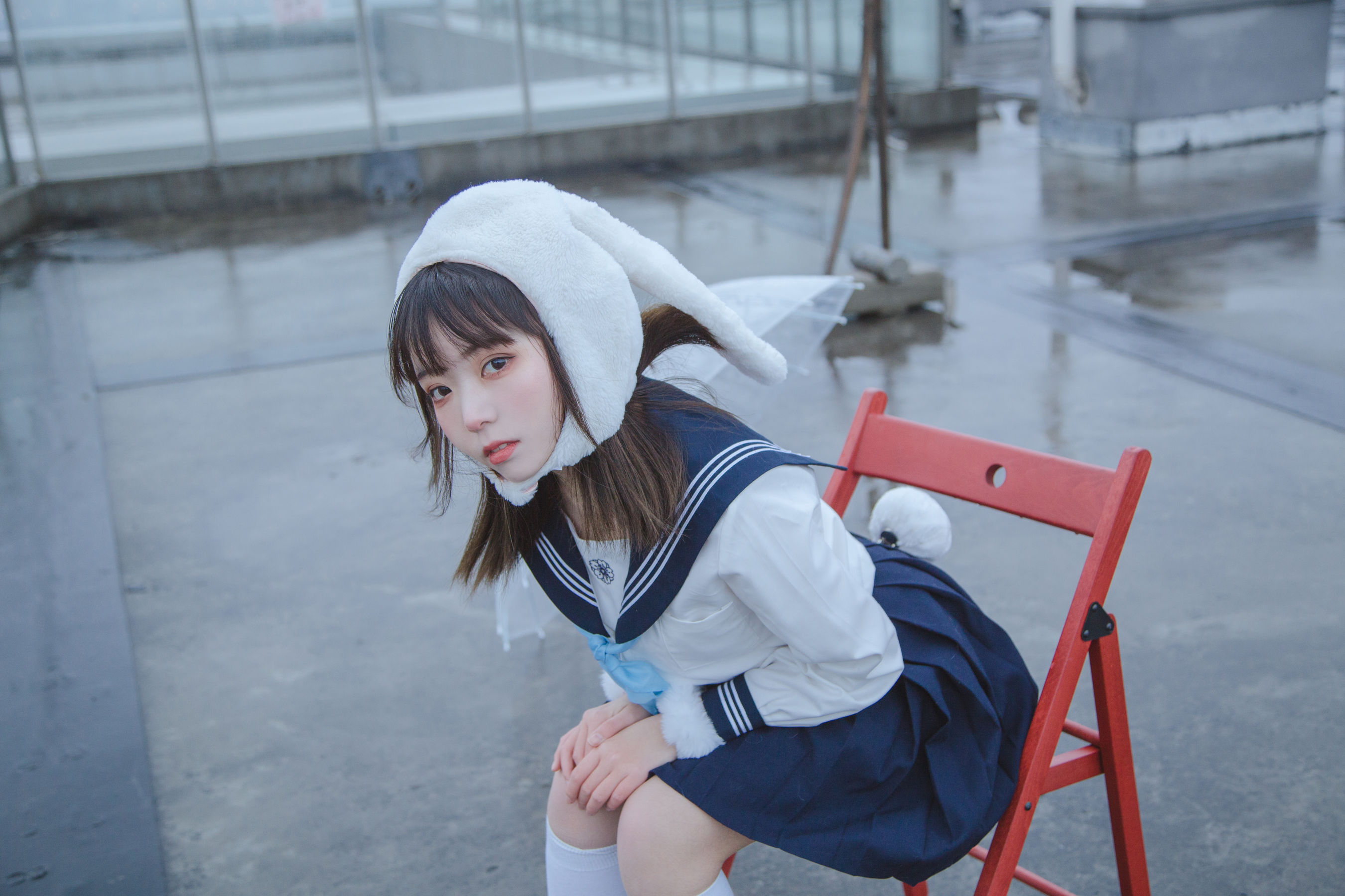 可爱妹子Fushii_海堂 - 兔兔头-图18