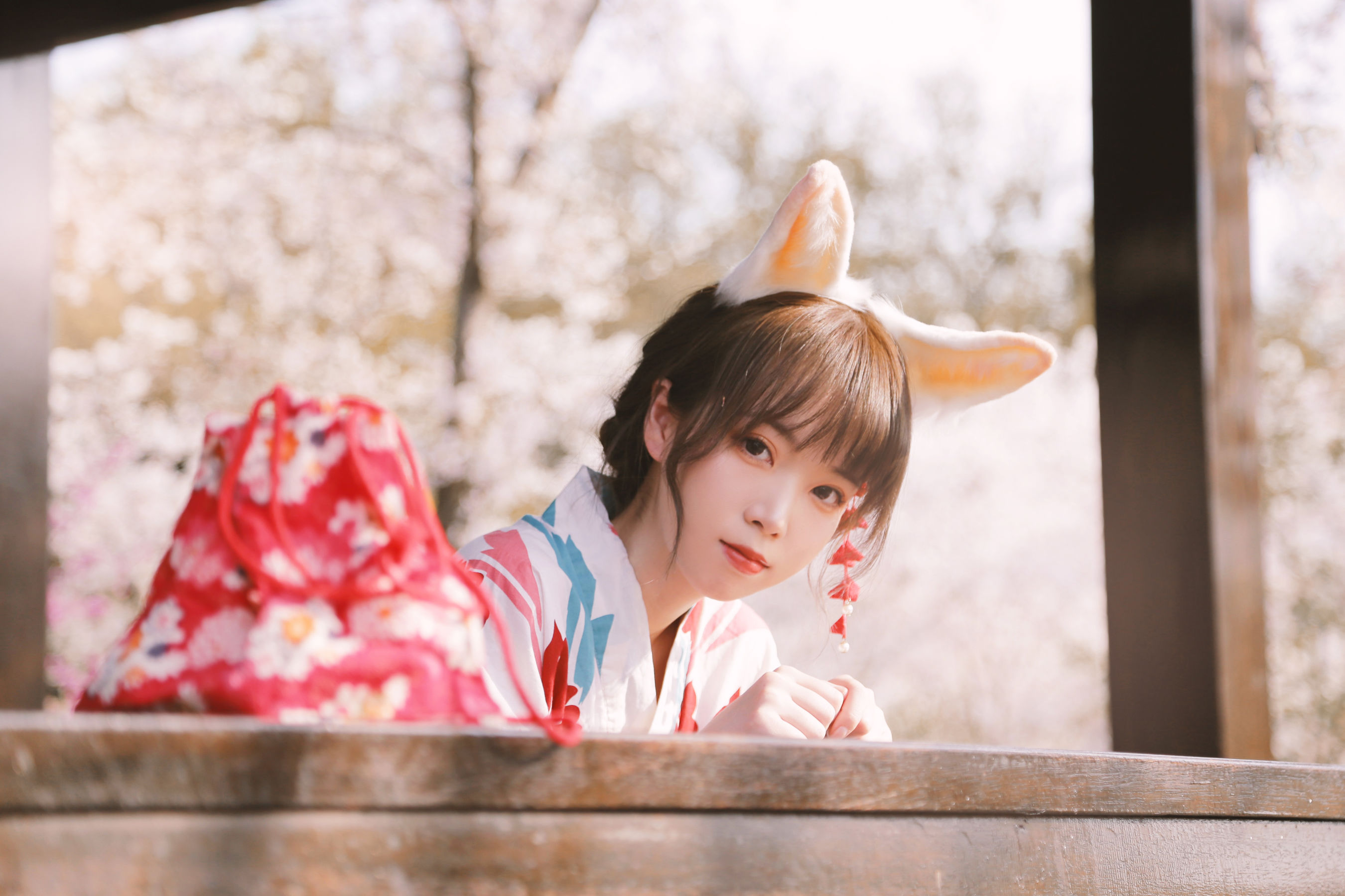 可爱妹子Fushii_海堂 - 樱花兔兔-图15