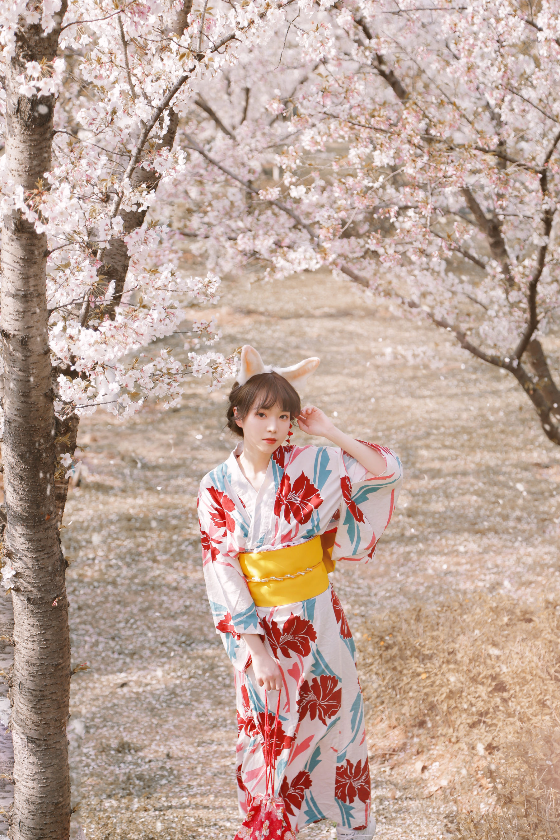 可爱妹子Fushii_海堂 - 樱花兔兔-图1