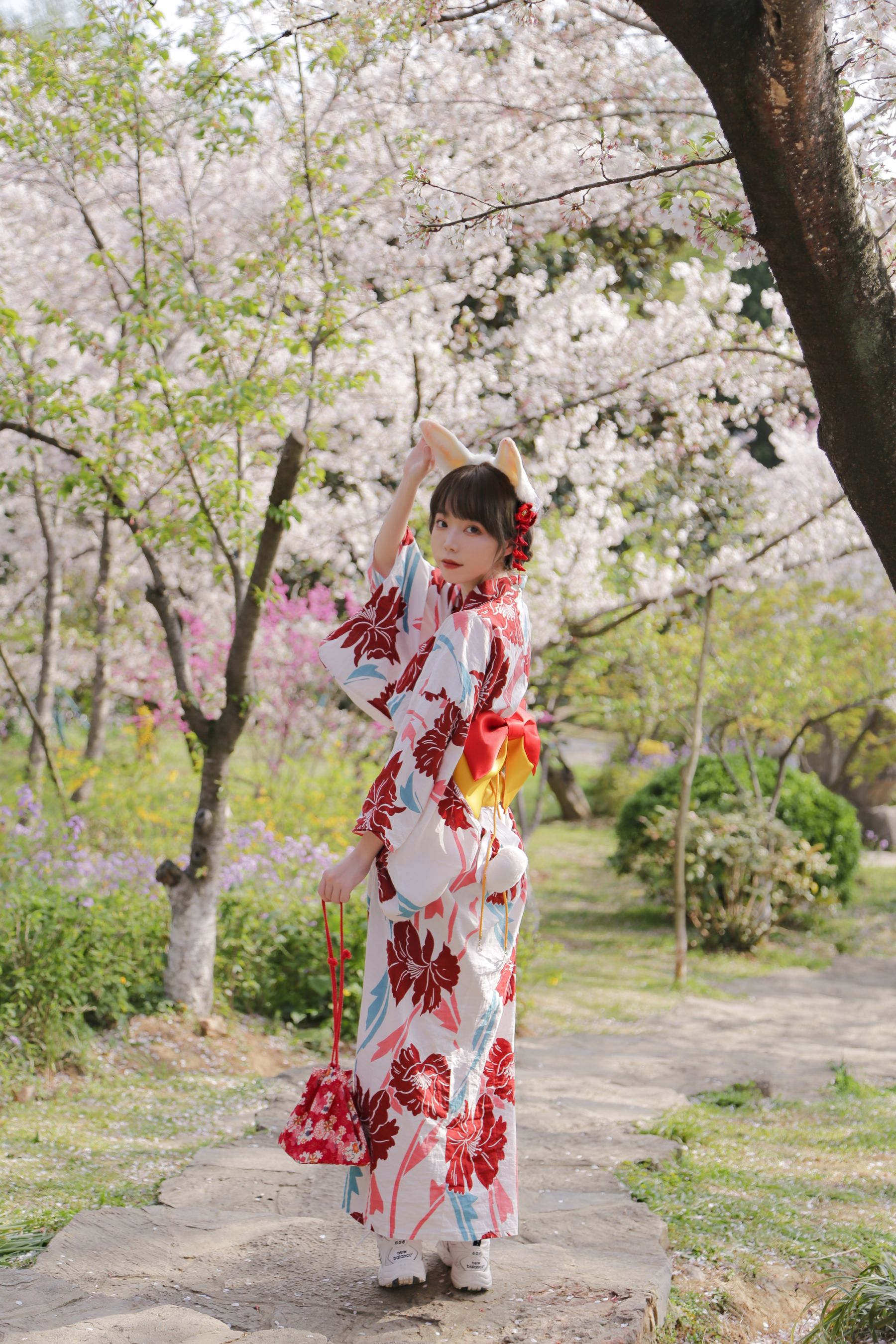 可爱妹子Fushii_海堂 - 樱花兔兔-图21