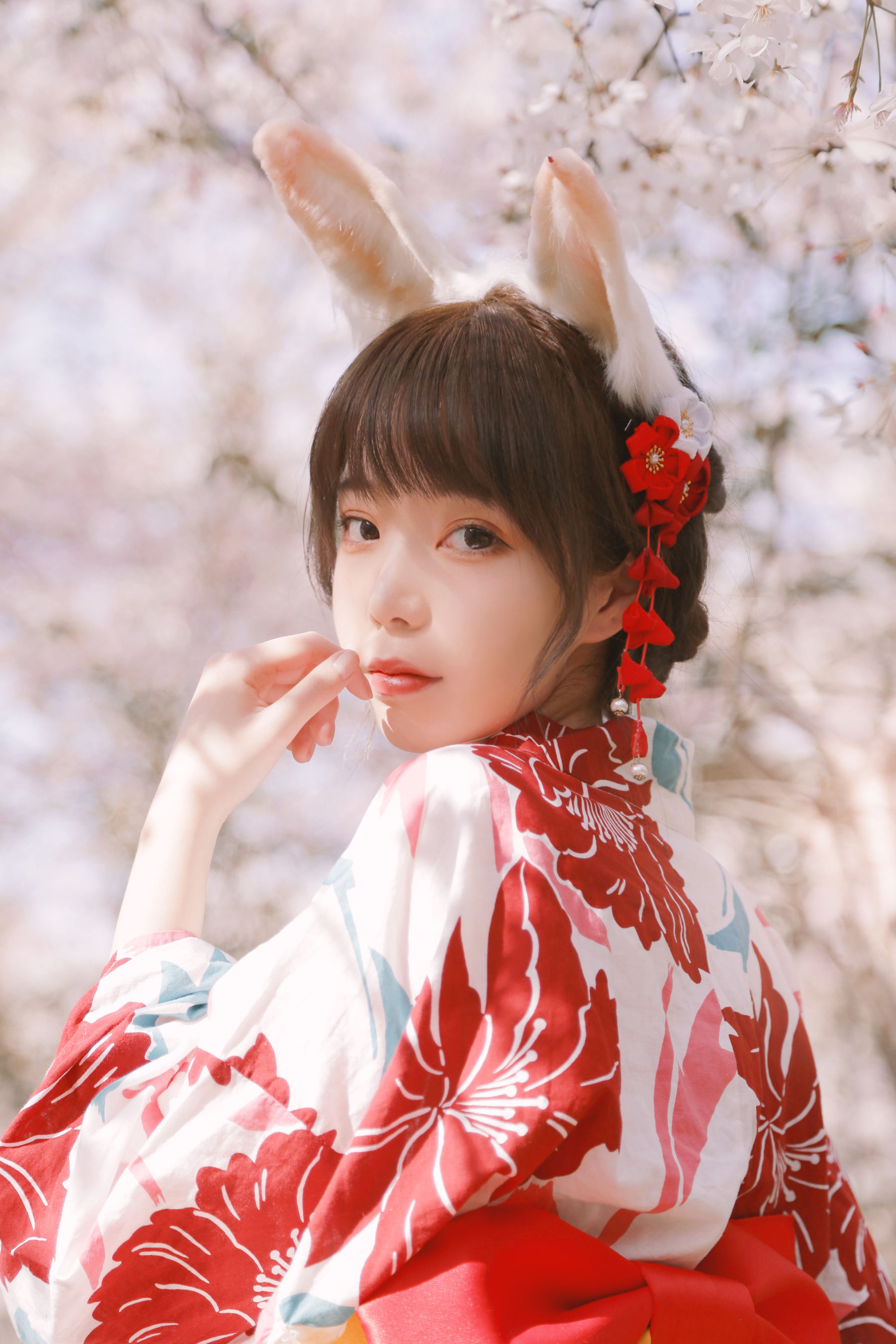 可爱妹子Fushii_海堂 - 樱花兔兔-图24