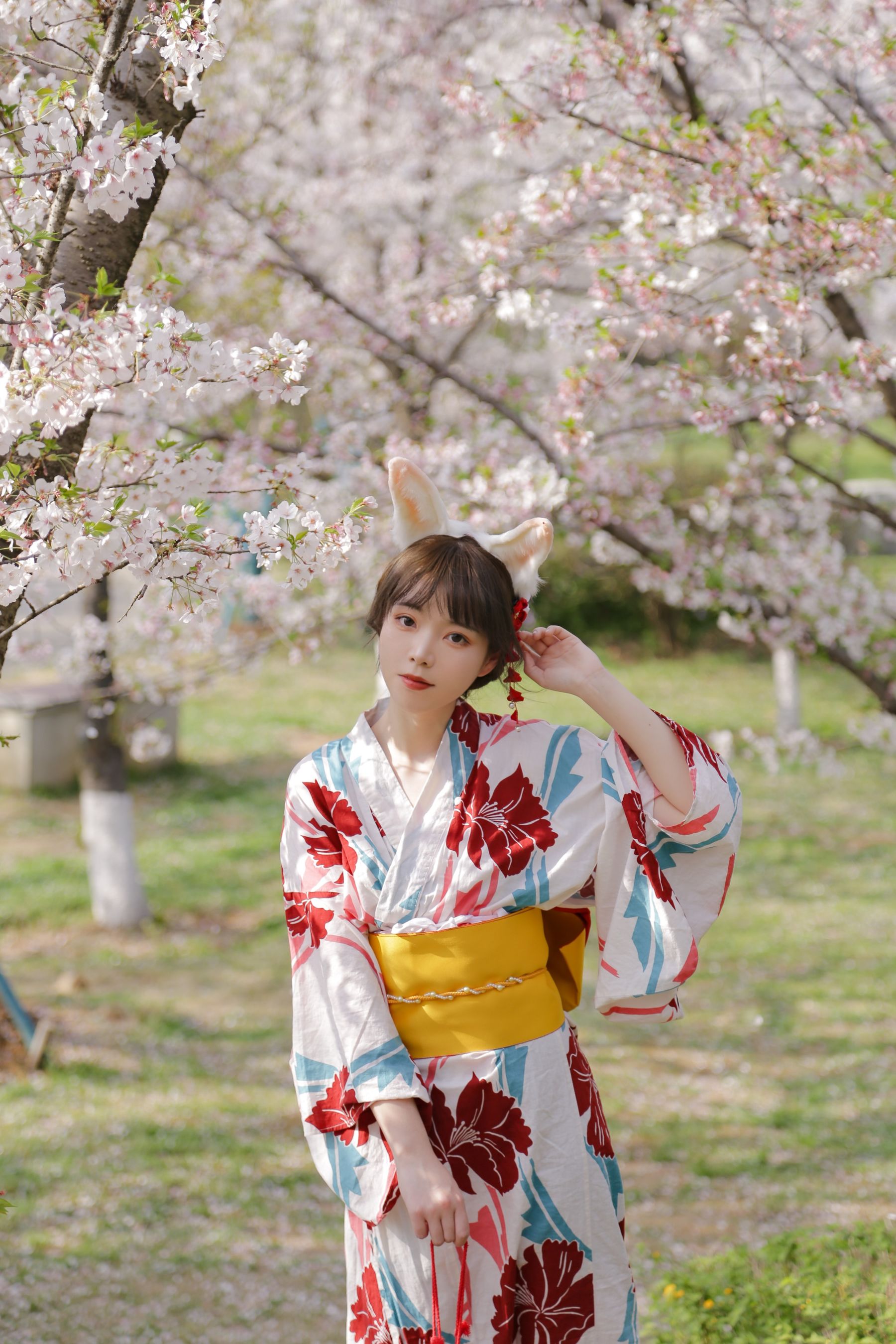 可爱妹子Fushii_海堂 - 樱花兔兔-图25