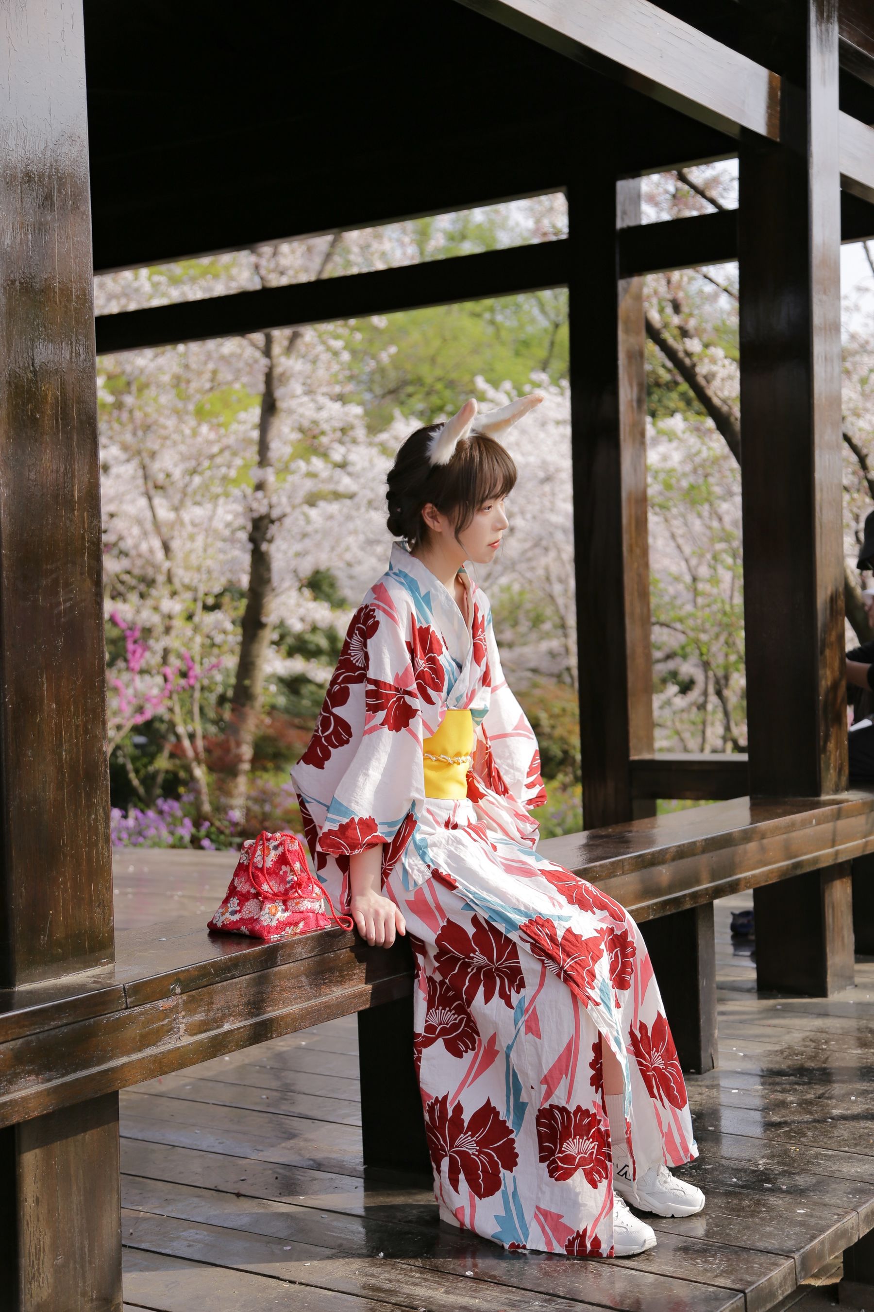 可爱妹子Fushii_海堂 - 樱花兔兔-图26