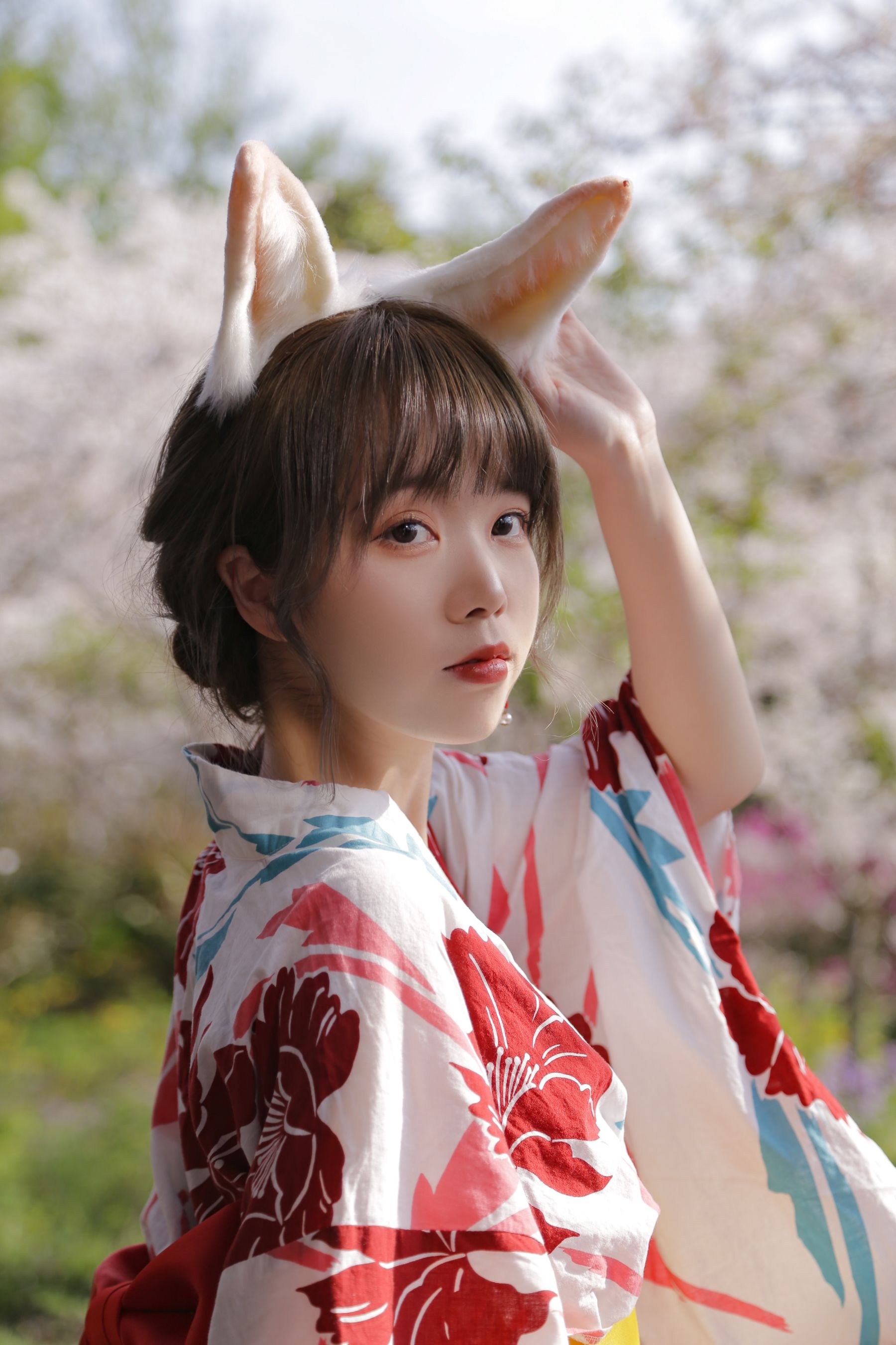 可爱妹子Fushii_海堂 - 樱花兔兔-图27