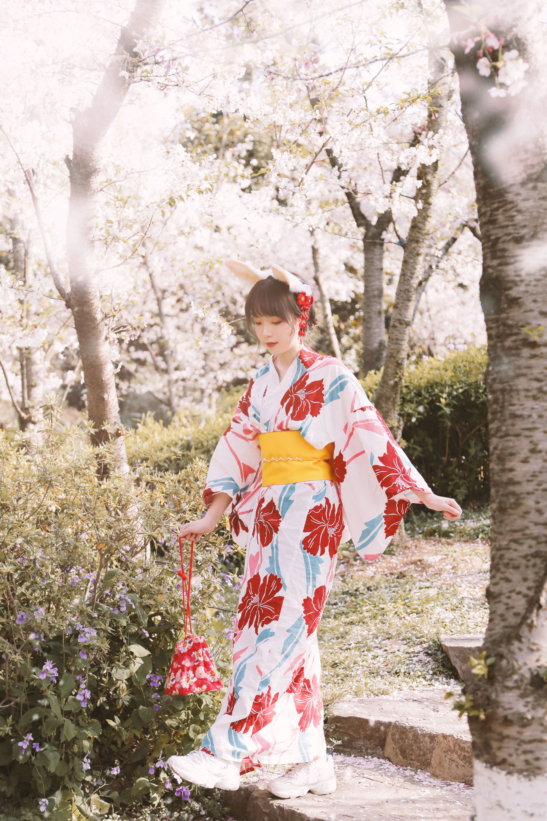 可爱妹子Fushii_海堂 - 樱花兔兔-图29