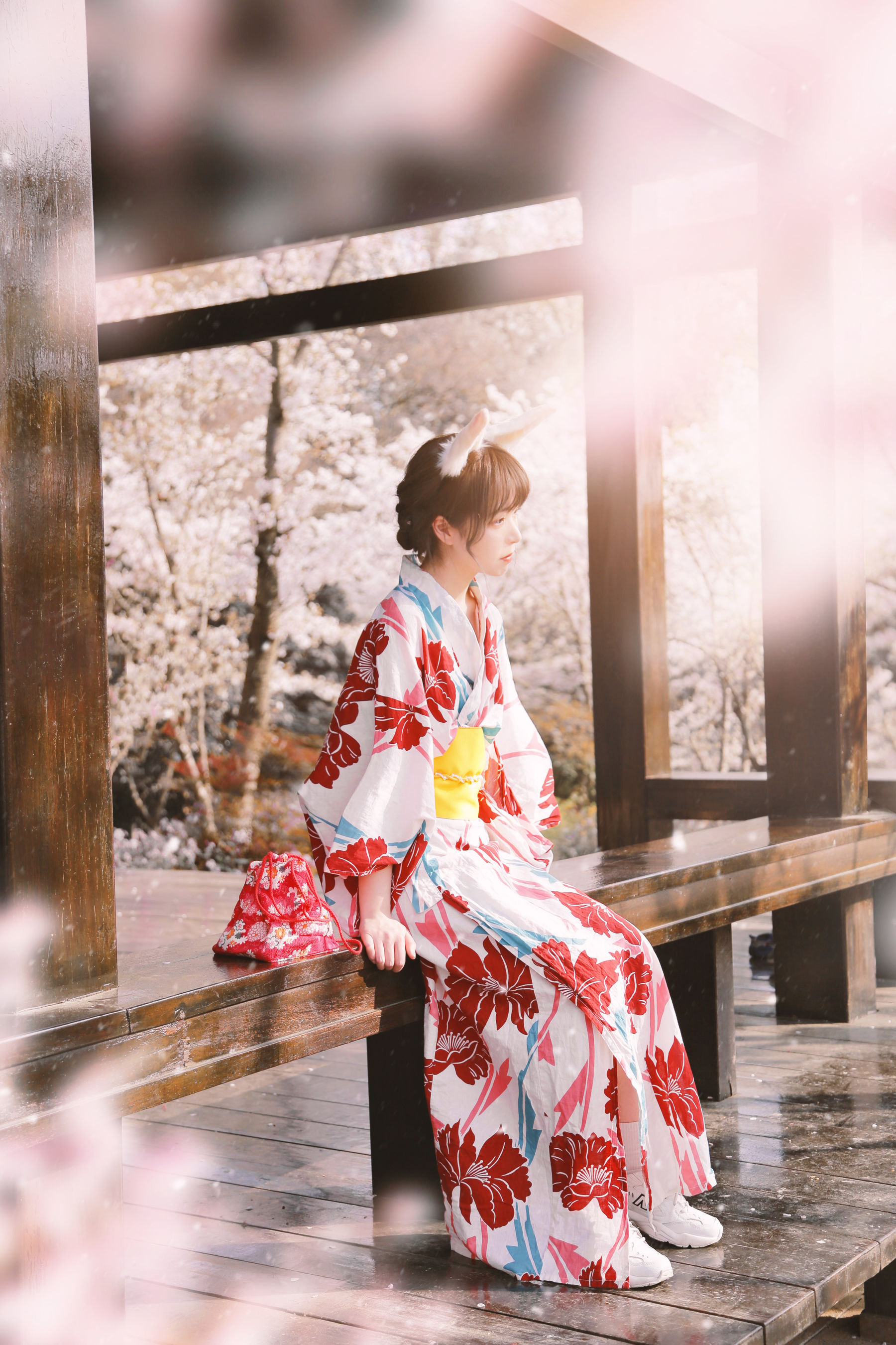 可爱妹子Fushii_海堂 - 樱花兔兔-图33