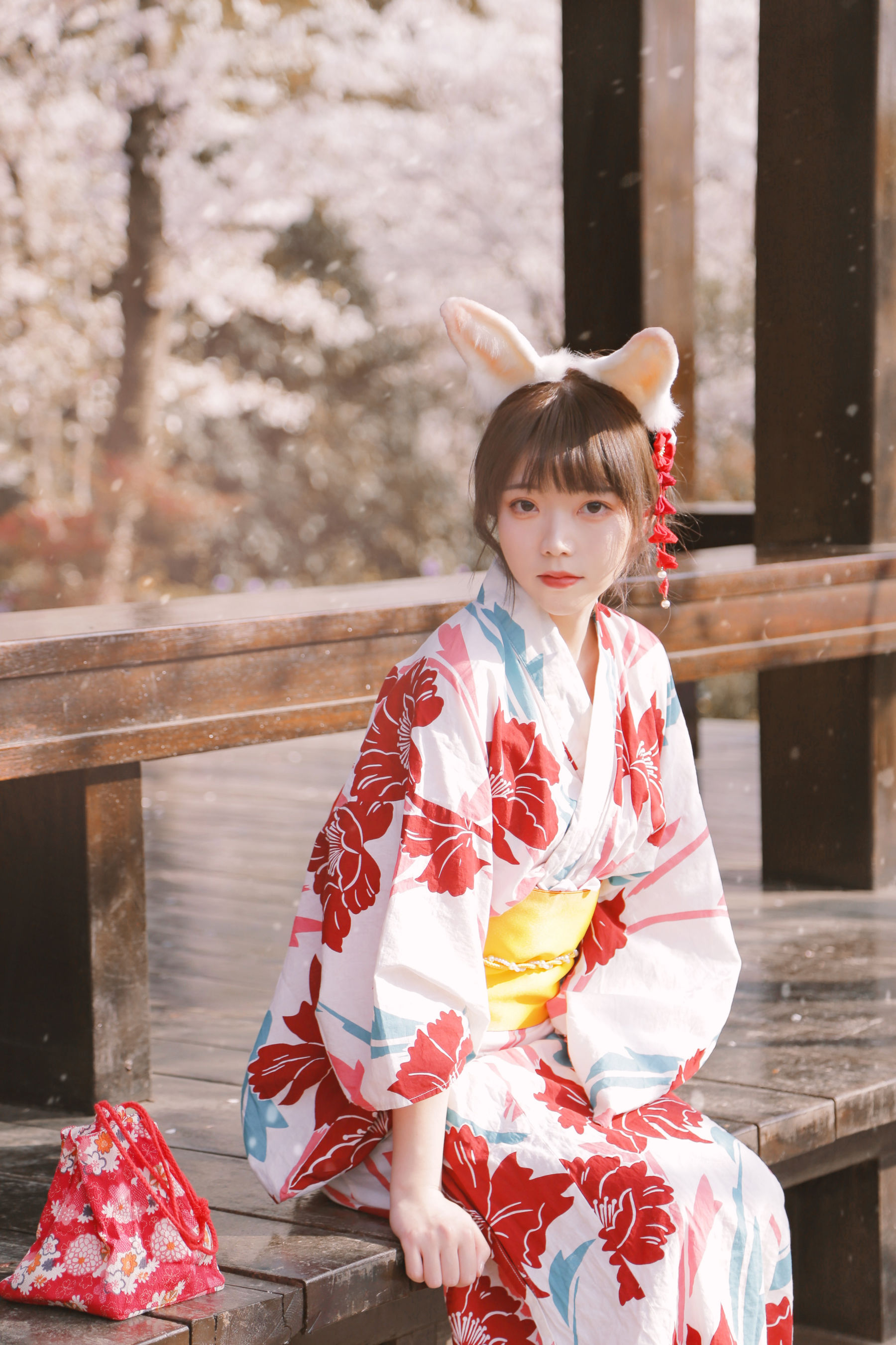 可爱妹子Fushii_海堂 - 樱花兔兔-图4