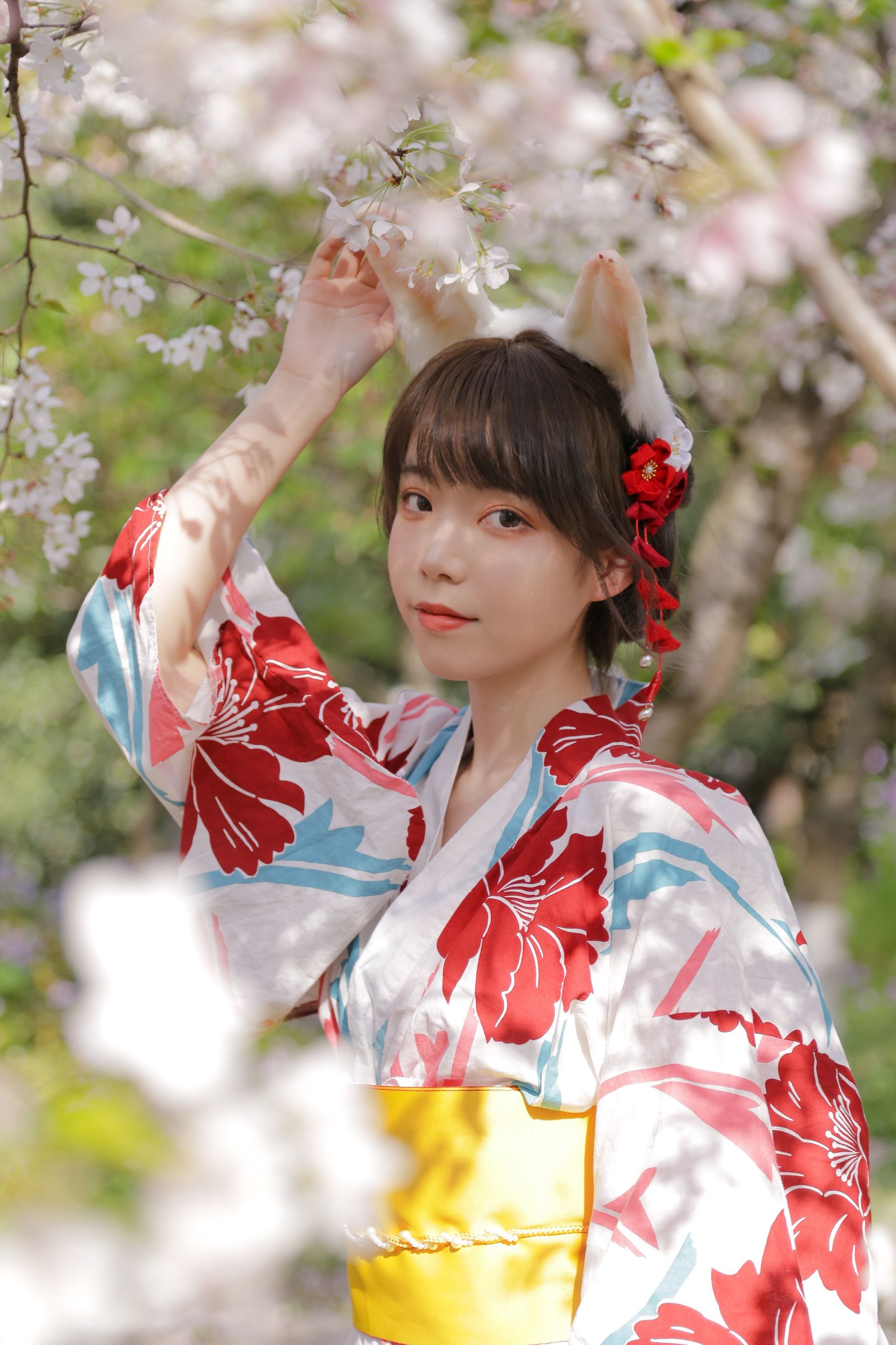 可爱妹子Fushii_海堂 - 樱花兔兔-图6