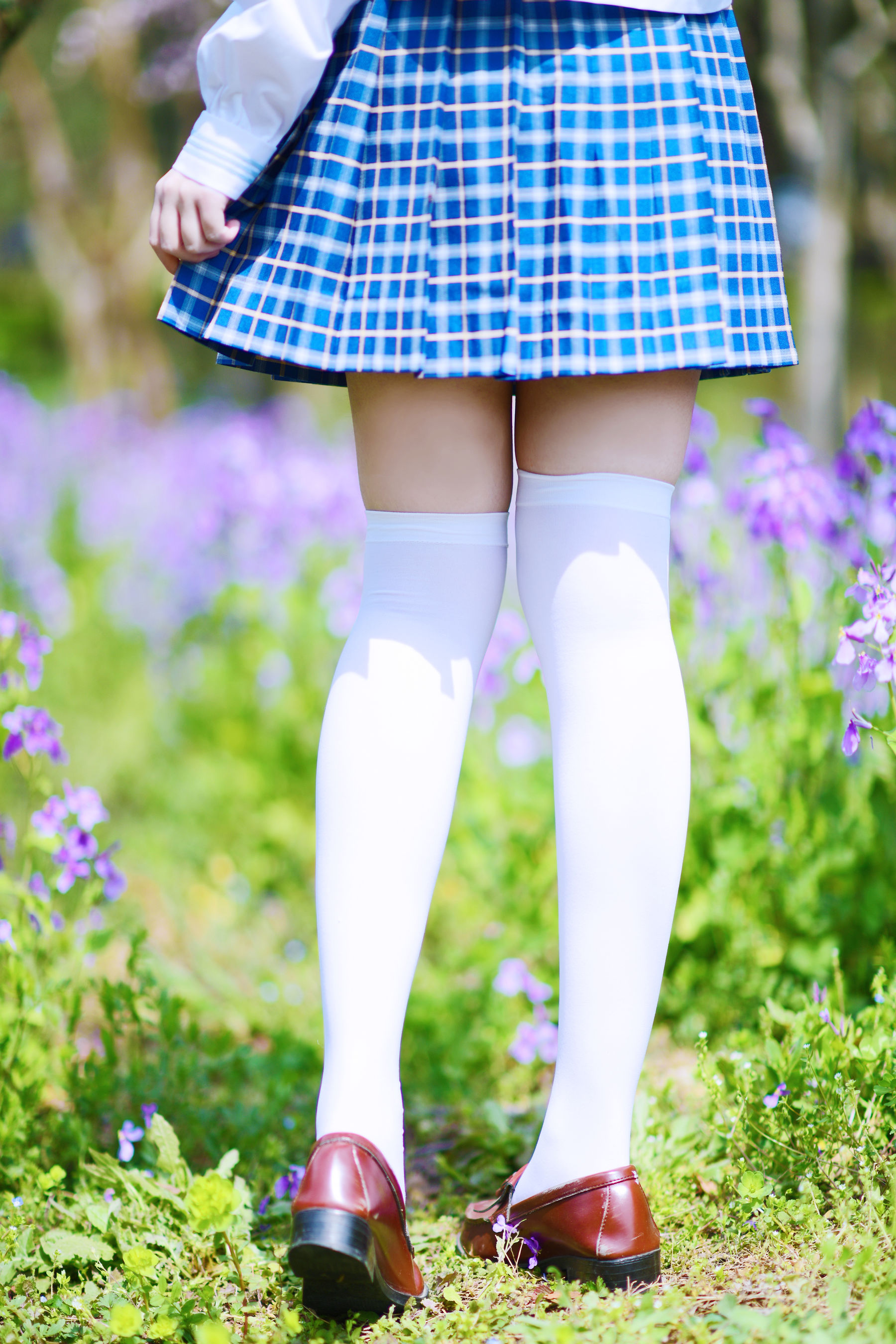 可爱妹子Fushii_海堂 - 樱花树下-图23