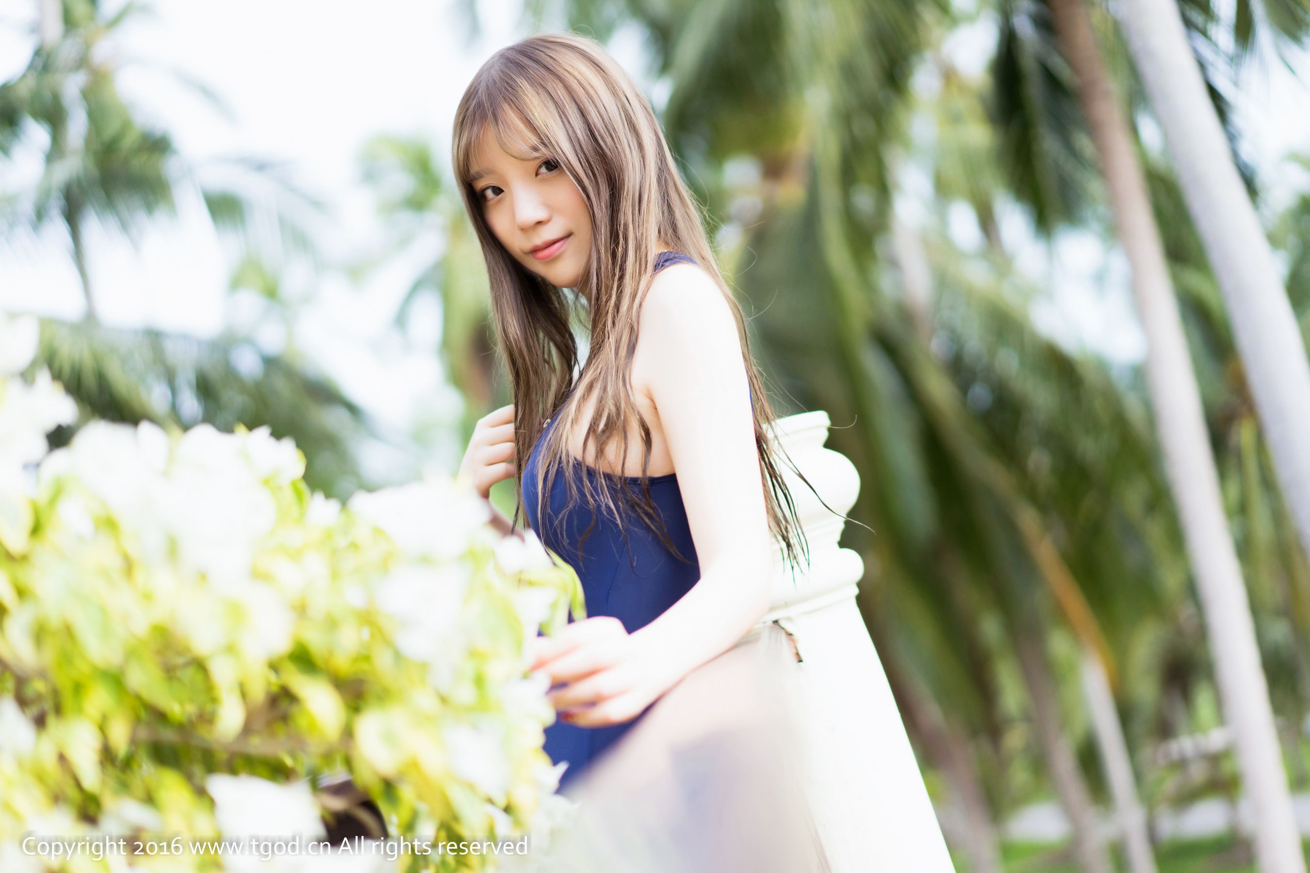 程彤颜《苏梅岛旅拍》绝美清新美少女-图40