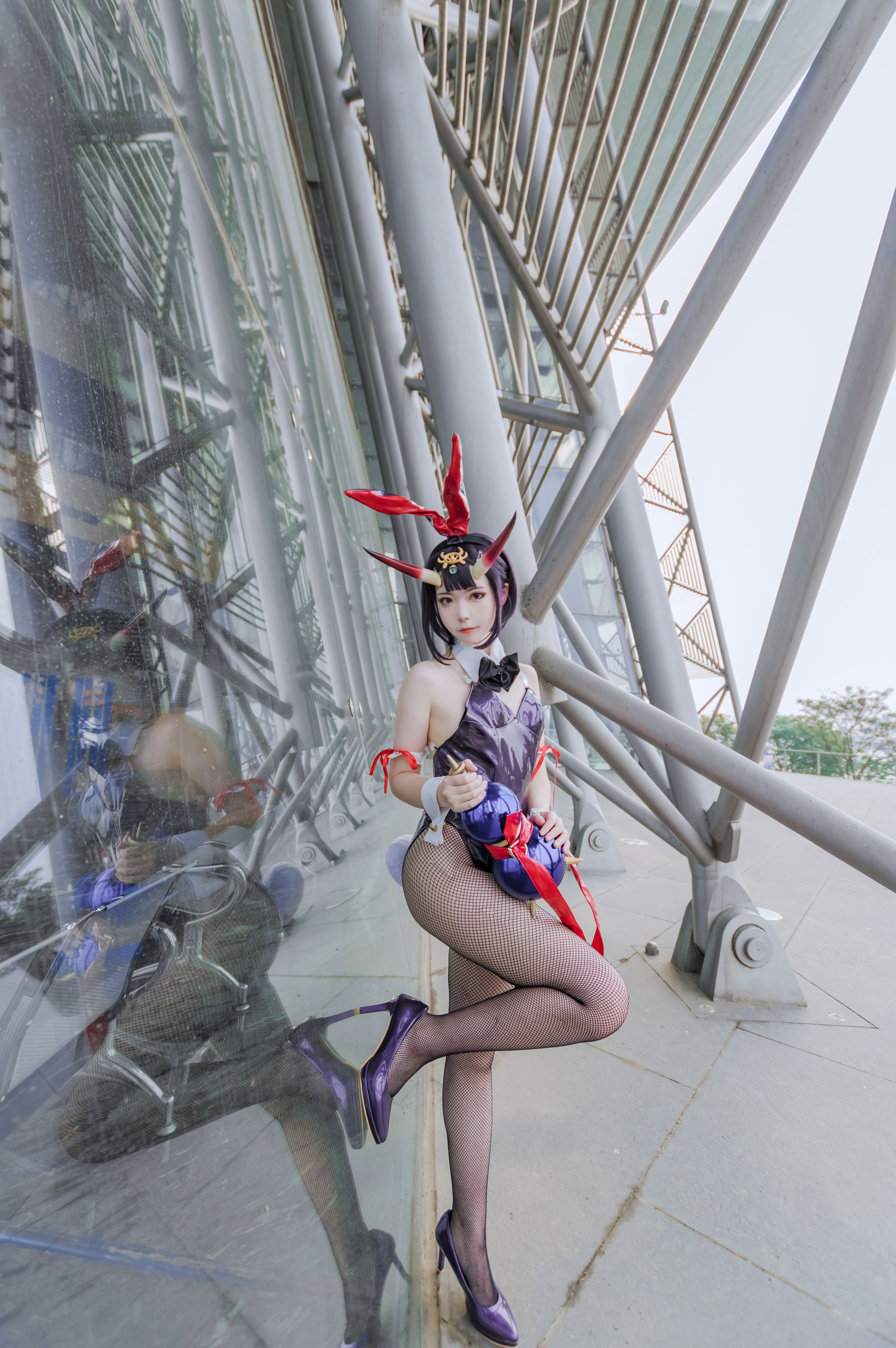 可爱妹子Fushii_海堂 - 酒吞兔女郎-图24