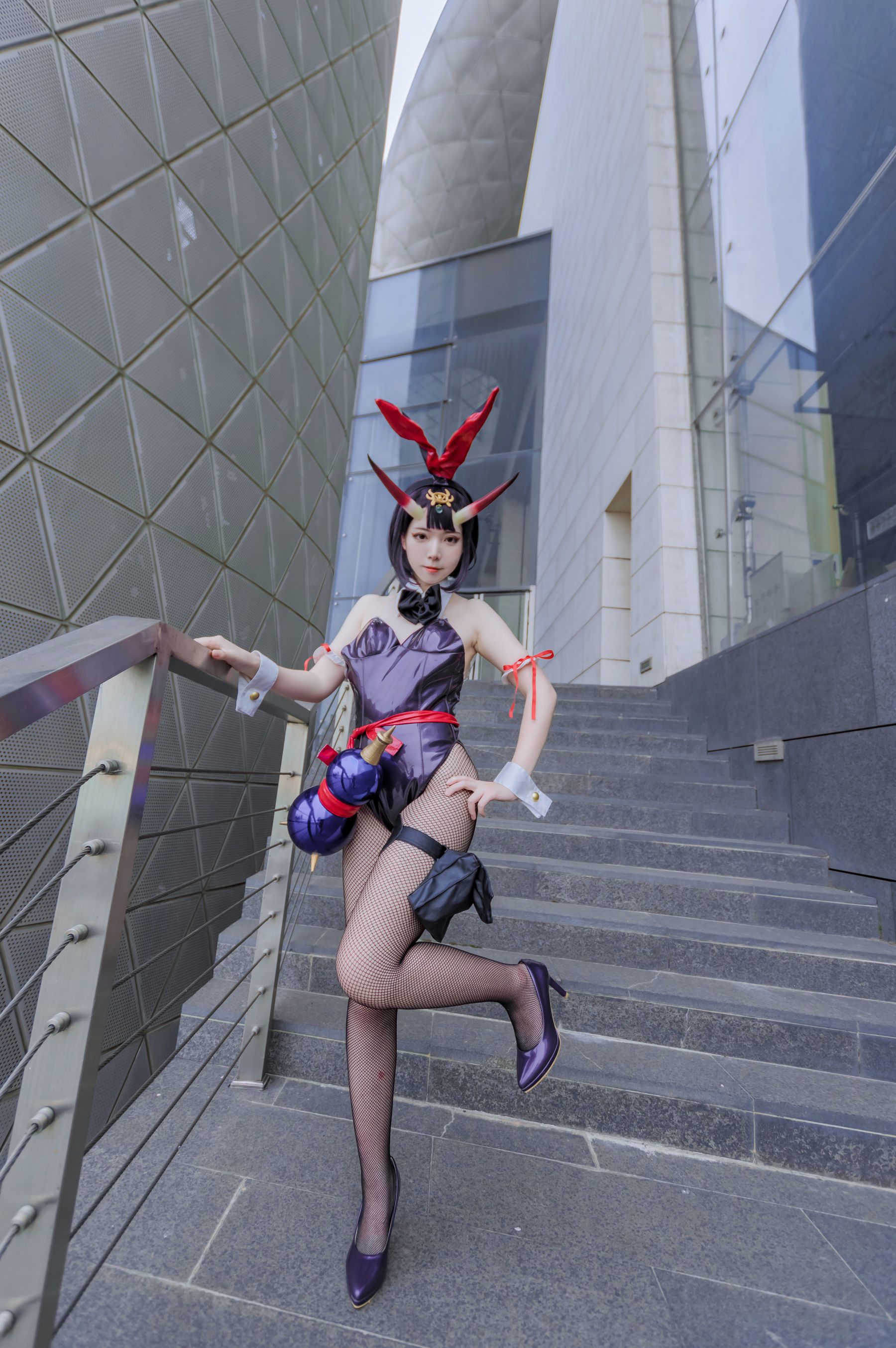 可爱妹子Fushii_海堂 - 酒吞兔女郎-图3