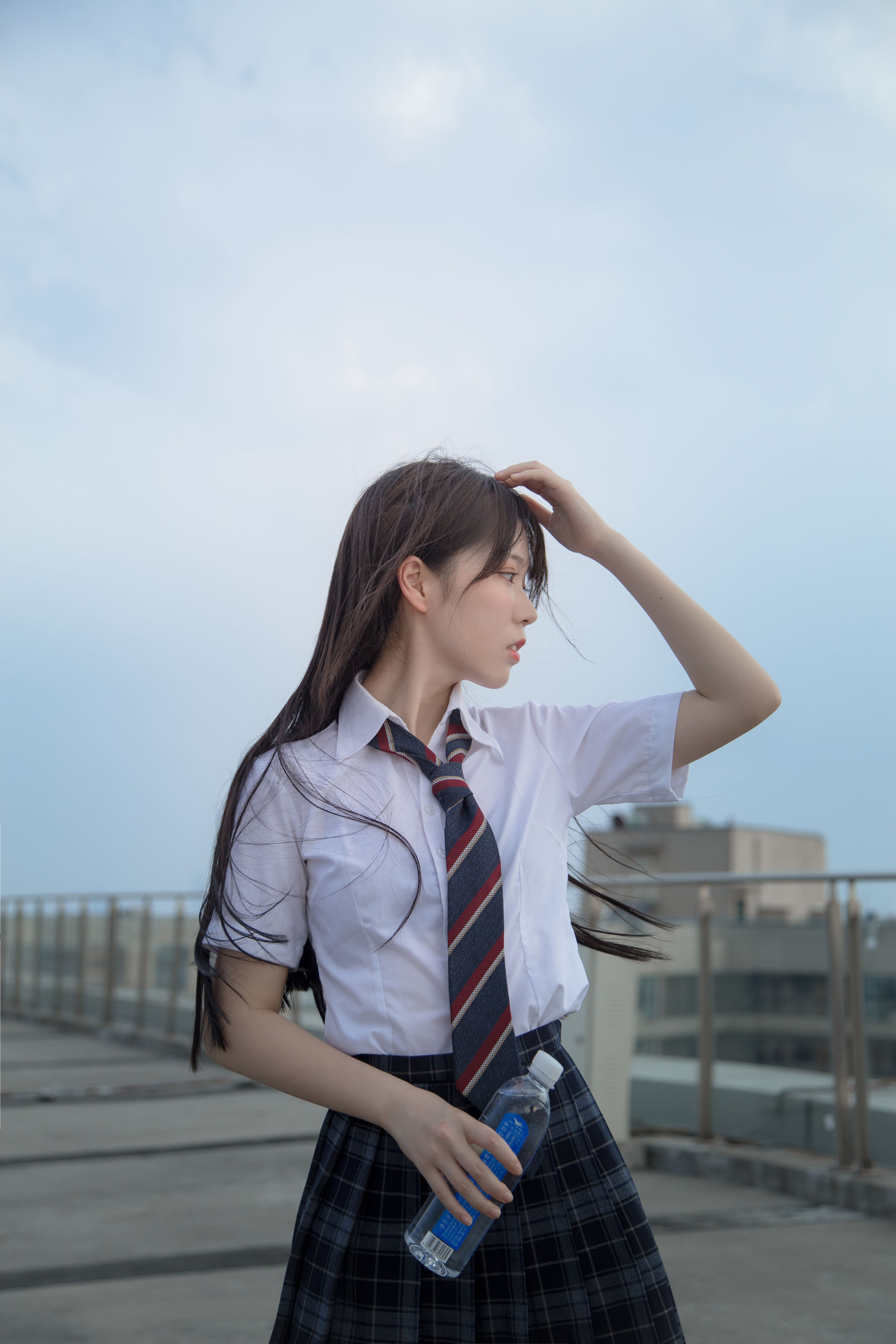 可爱妹子Fushii_海堂 - 饮水-图1