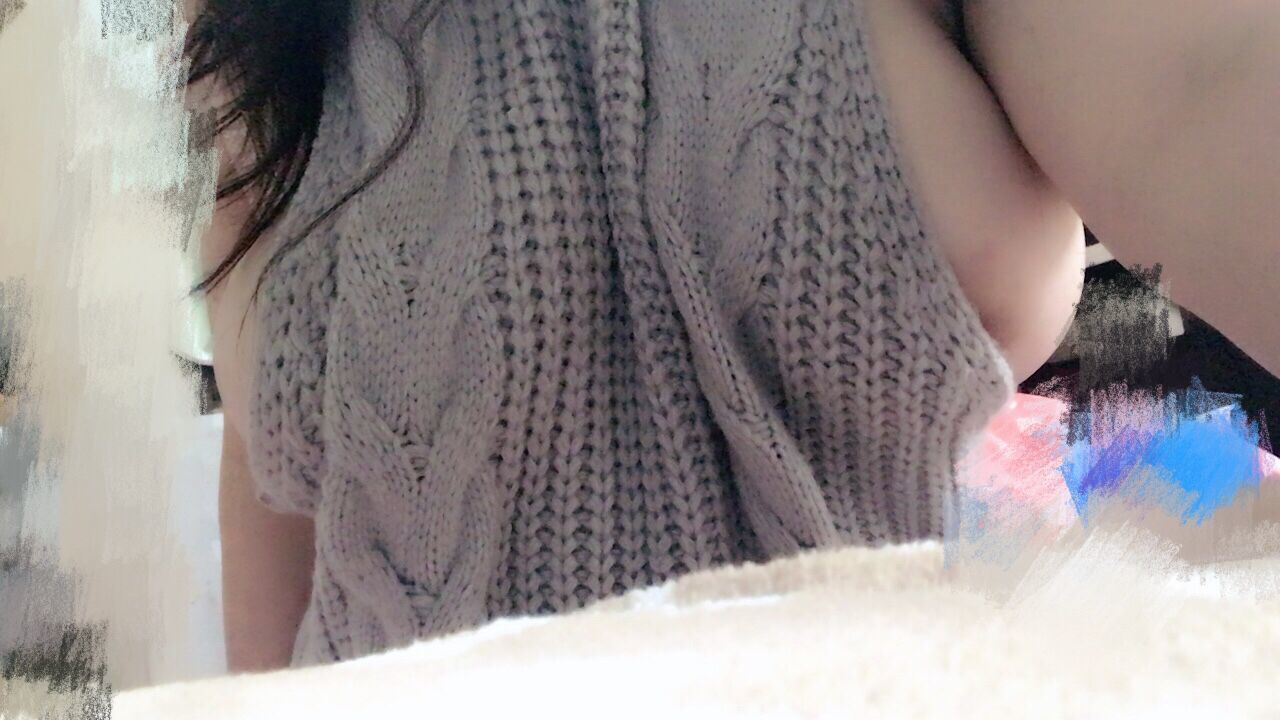 奶兔biubiu - 灰色毛衣-图15