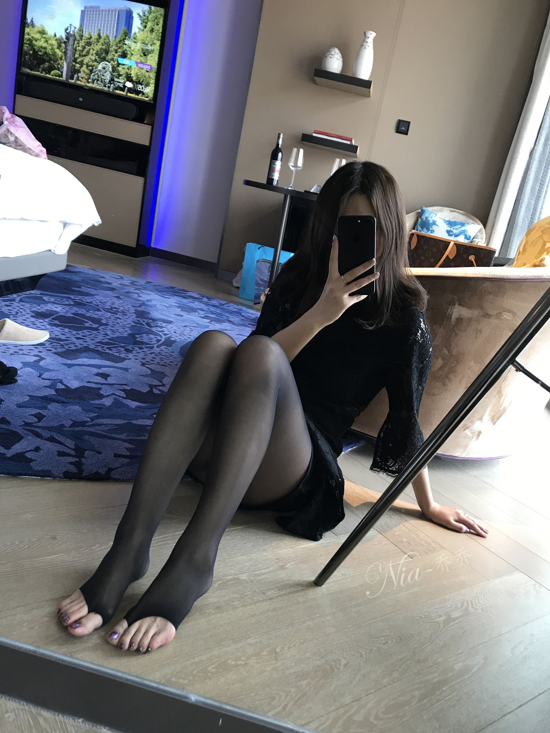安乔乔儿(Nia乔乔) No.023 出差刚到酒店呀-图110
