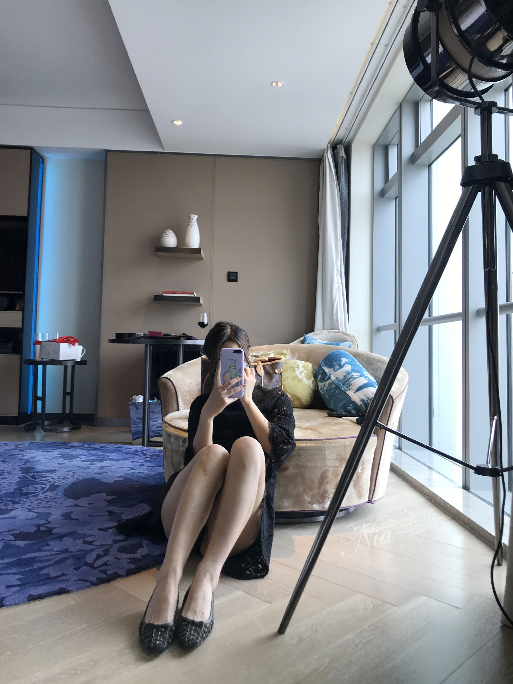 安乔乔儿(Nia乔乔) No.023 出差刚到酒店呀-图115