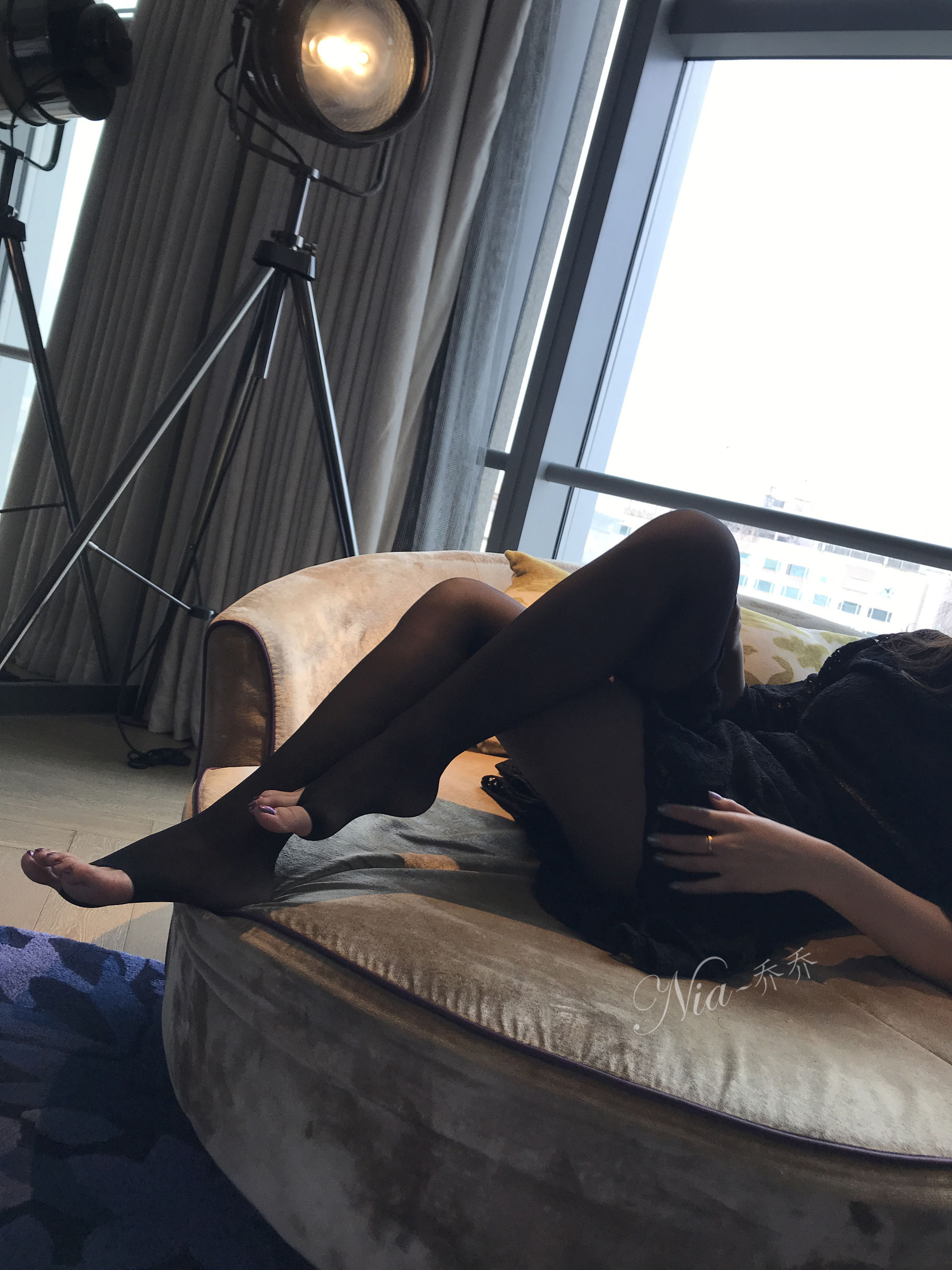 安乔乔儿(Nia乔乔) No.023 出差刚到酒店呀-图15