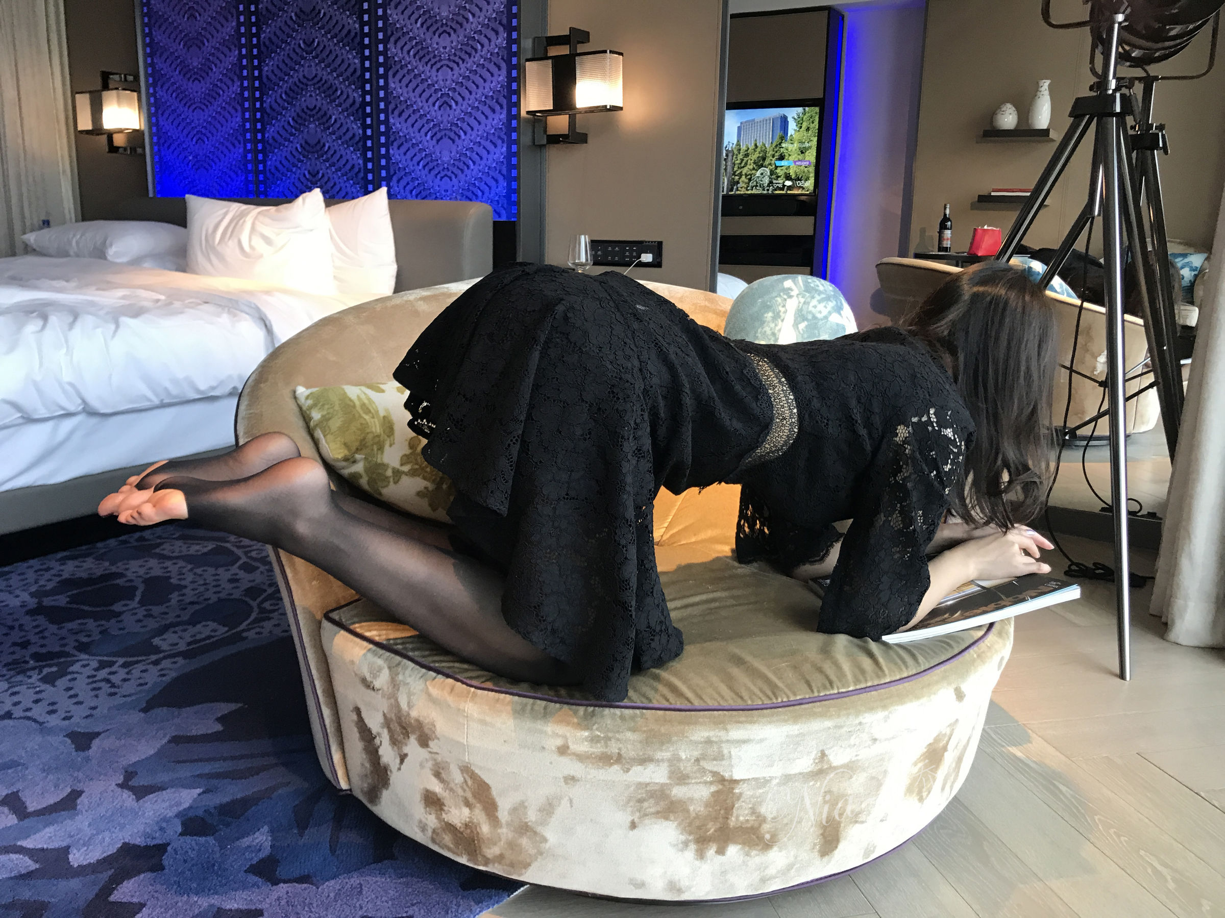 安乔乔儿(Nia乔乔) No.023 出差刚到酒店呀-图60