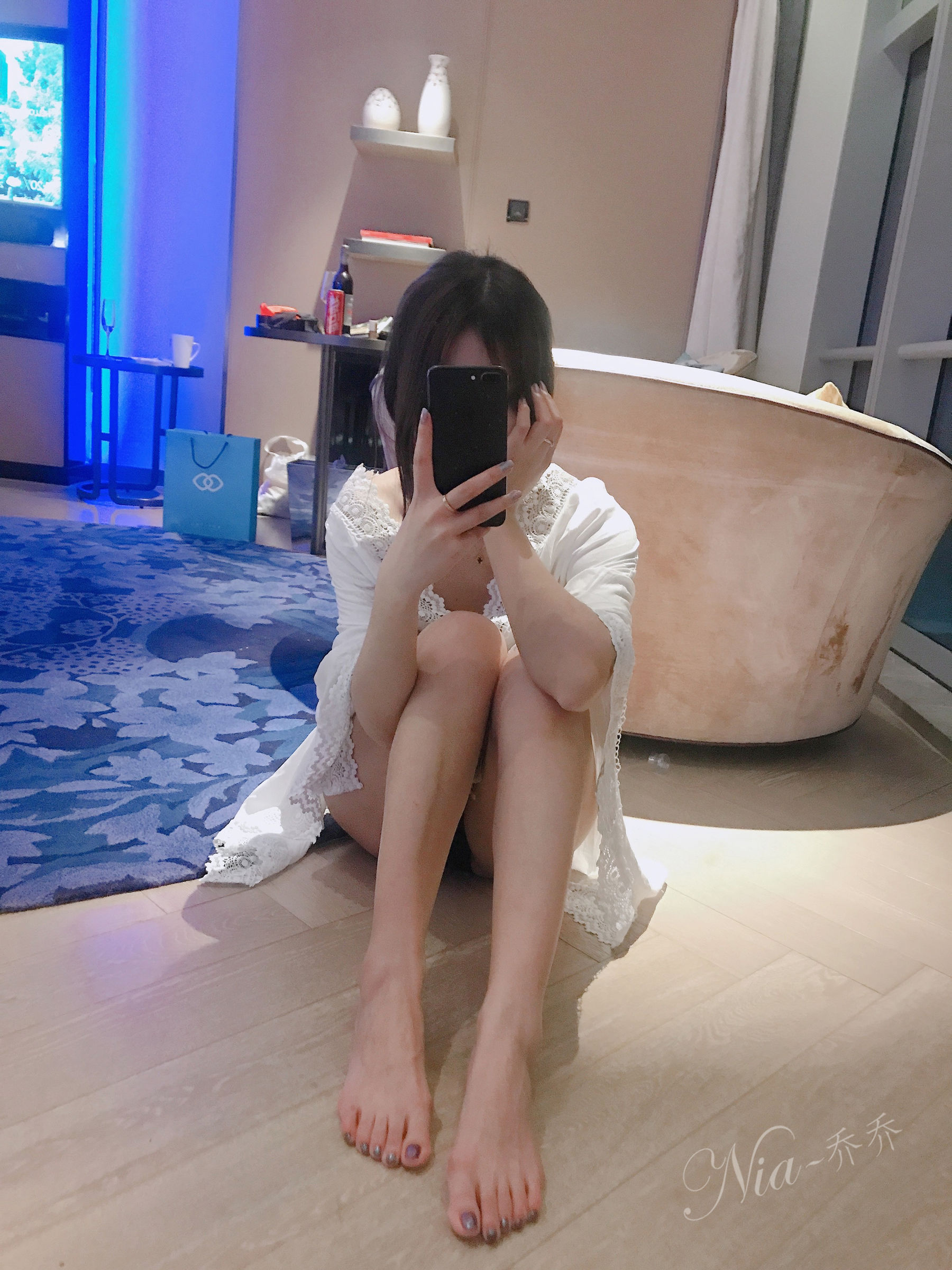 安乔乔儿(Nia乔乔) No.024 美人出浴-图42