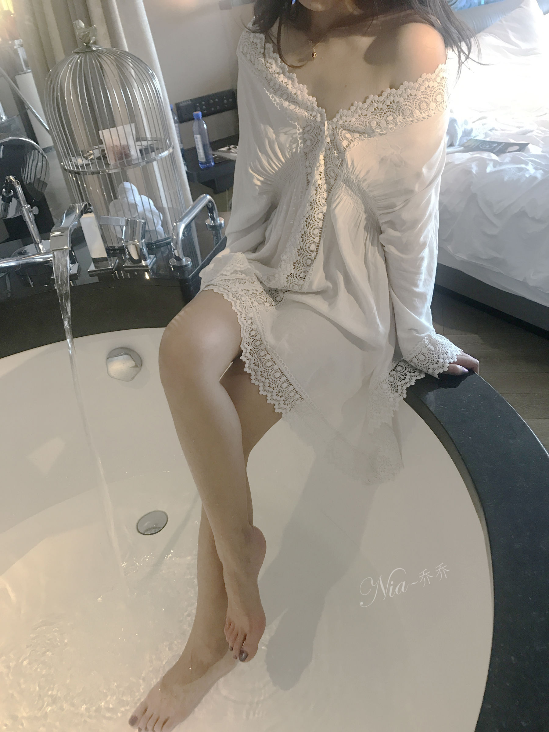 安乔乔儿(Nia乔乔) No.024 美人出浴-图52