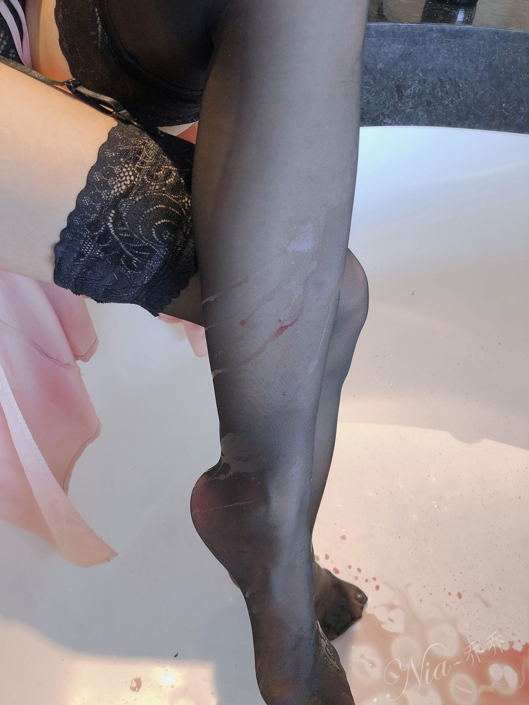 安乔乔儿(Nia乔乔) No.025 宿醉-图40