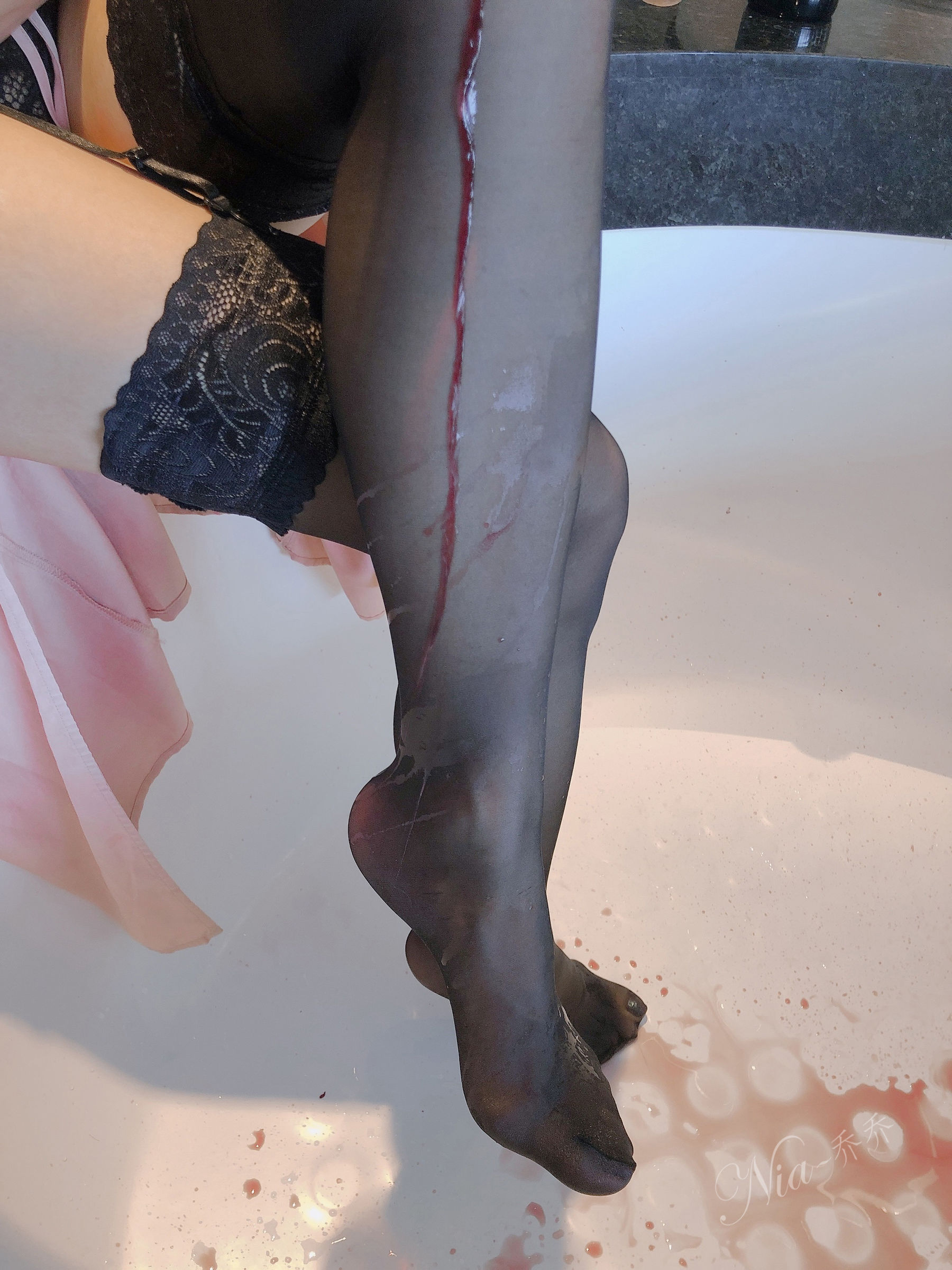 安乔乔儿(Nia乔乔) No.025 宿醉-图41