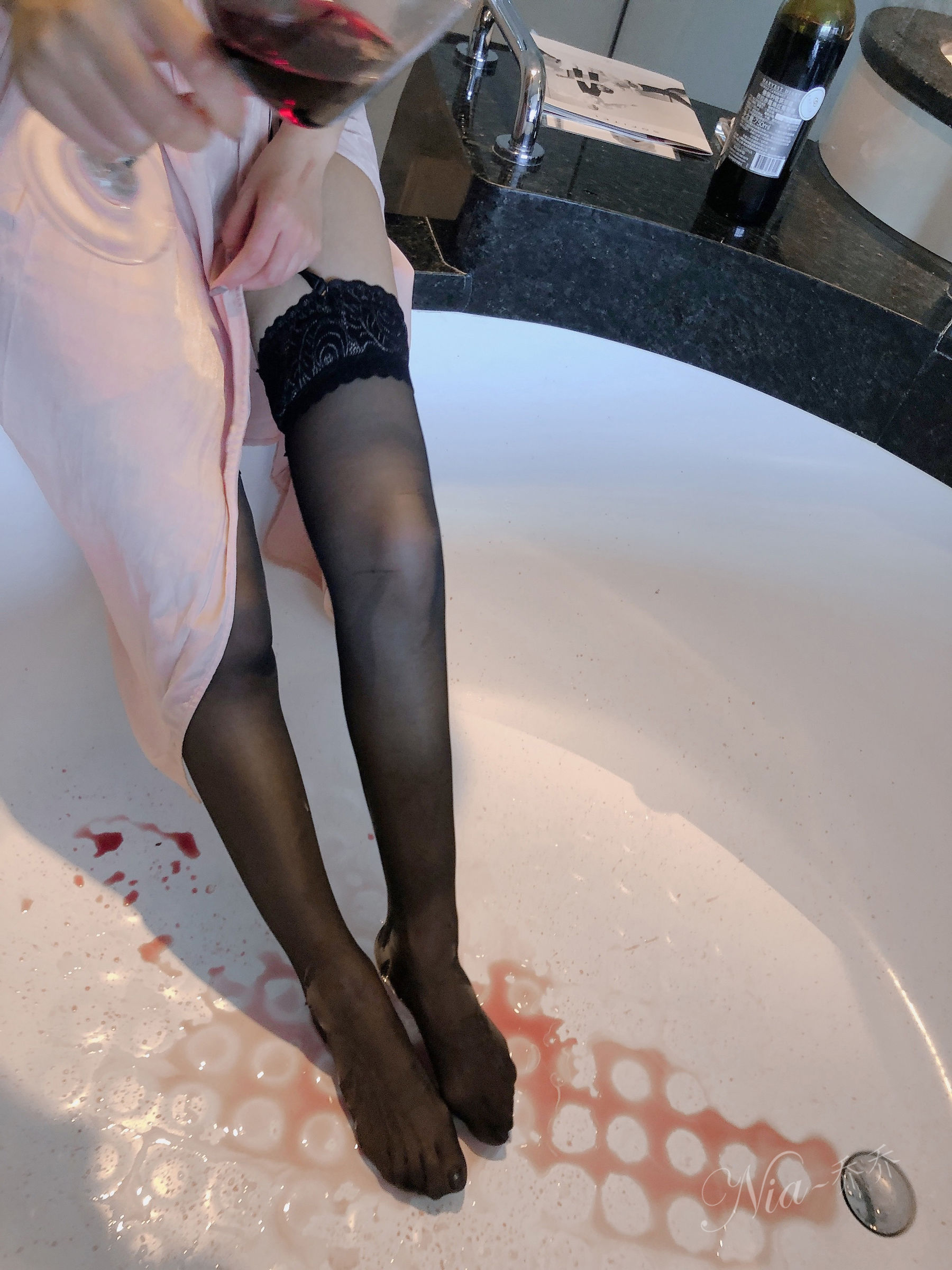 安乔乔儿(Nia乔乔) No.025 宿醉-图42